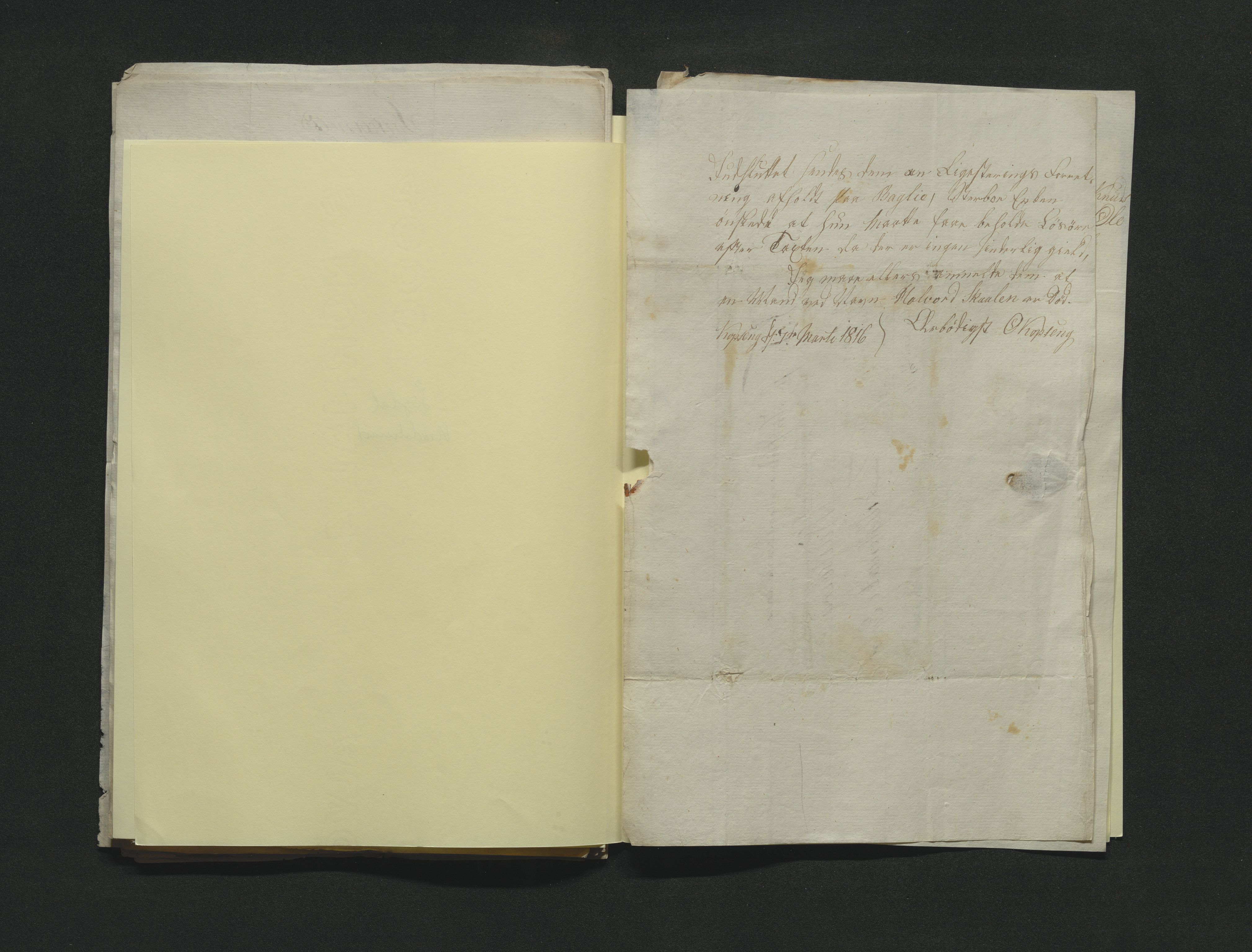 Eiker, Modum og Sigdal sorenskriveri, AV/SAKO-A-123/H/Ha/Hab/L0001: Dødsfallsmeldinger, 1812-1822, p. 189