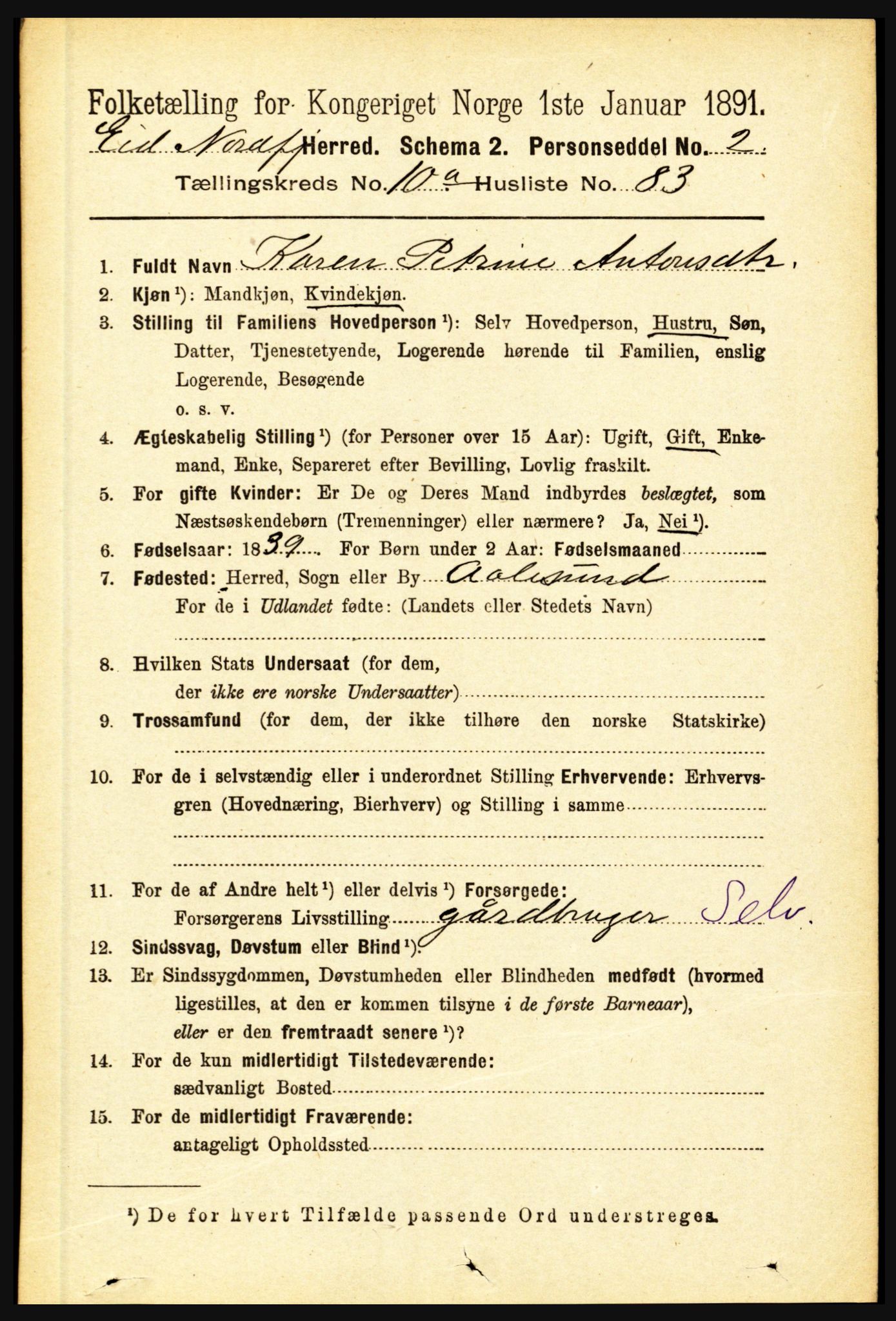 RA, 1891 census for 1443 Eid, 1891, p. 3274