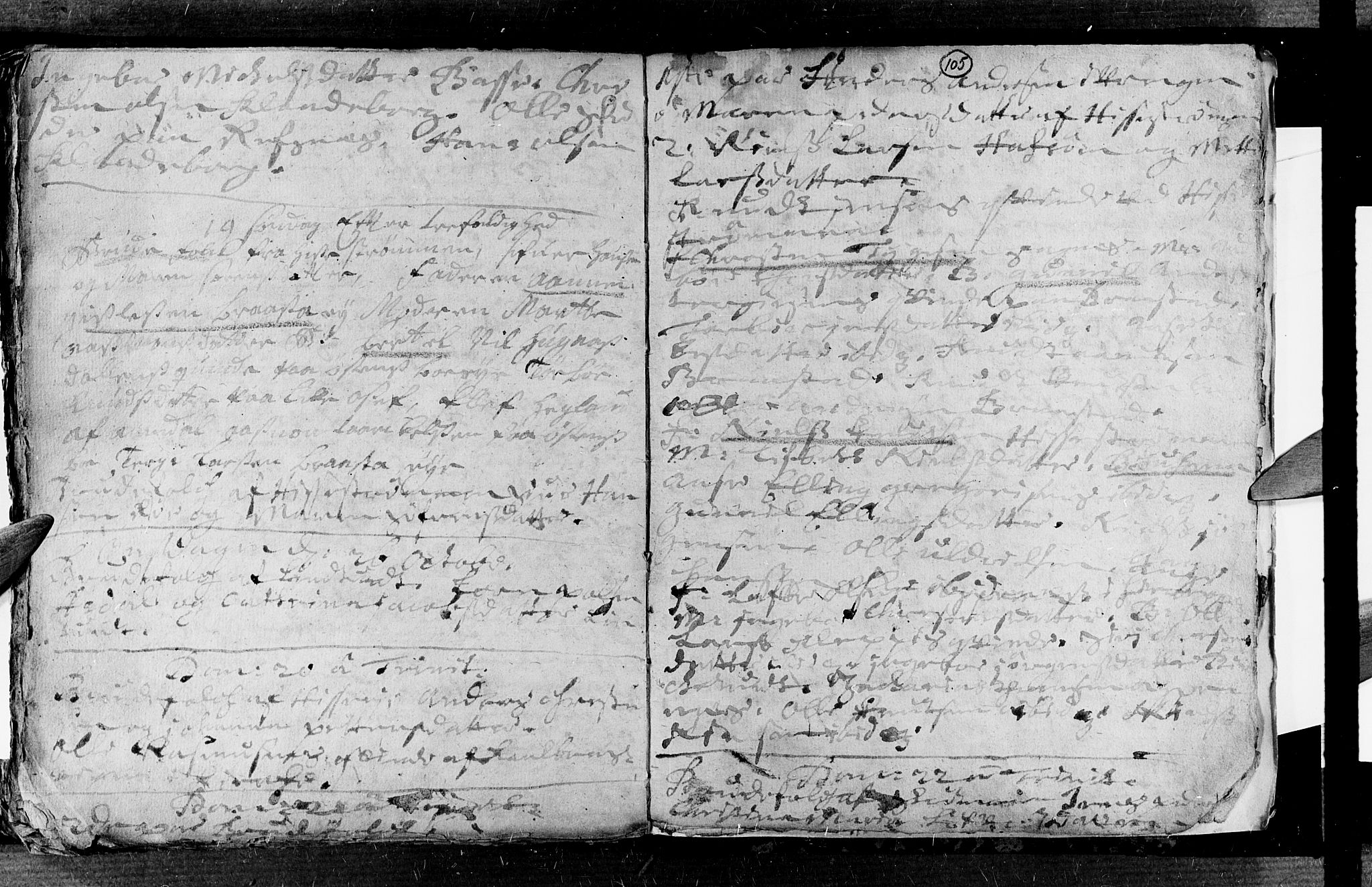 Øyestad sokneprestkontor, AV/SAK-1111-0049/F/Fa/L0003: Parish register (official) no. A 3, 1722-1730, p. 105