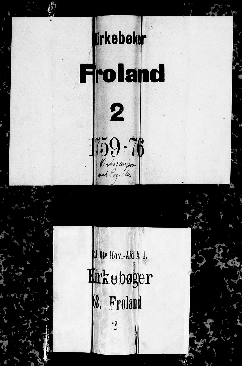 Froland sokneprestkontor, SAK/1111-0013/F/Fb/L0003: Parish register (copy) no. B 3, 1759-1776