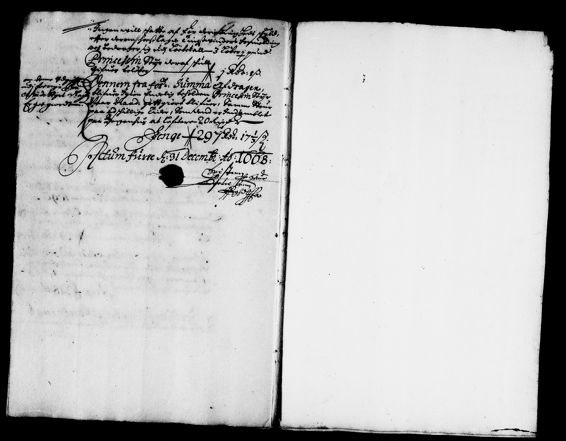 Rentekammeret inntil 1814, Reviderte regnskaper, Stiftamtstueregnskaper, Bergen stiftamt, AV/RA-EA-6043/R/Rc/L0034: Bergen stiftamt, 1664-1672