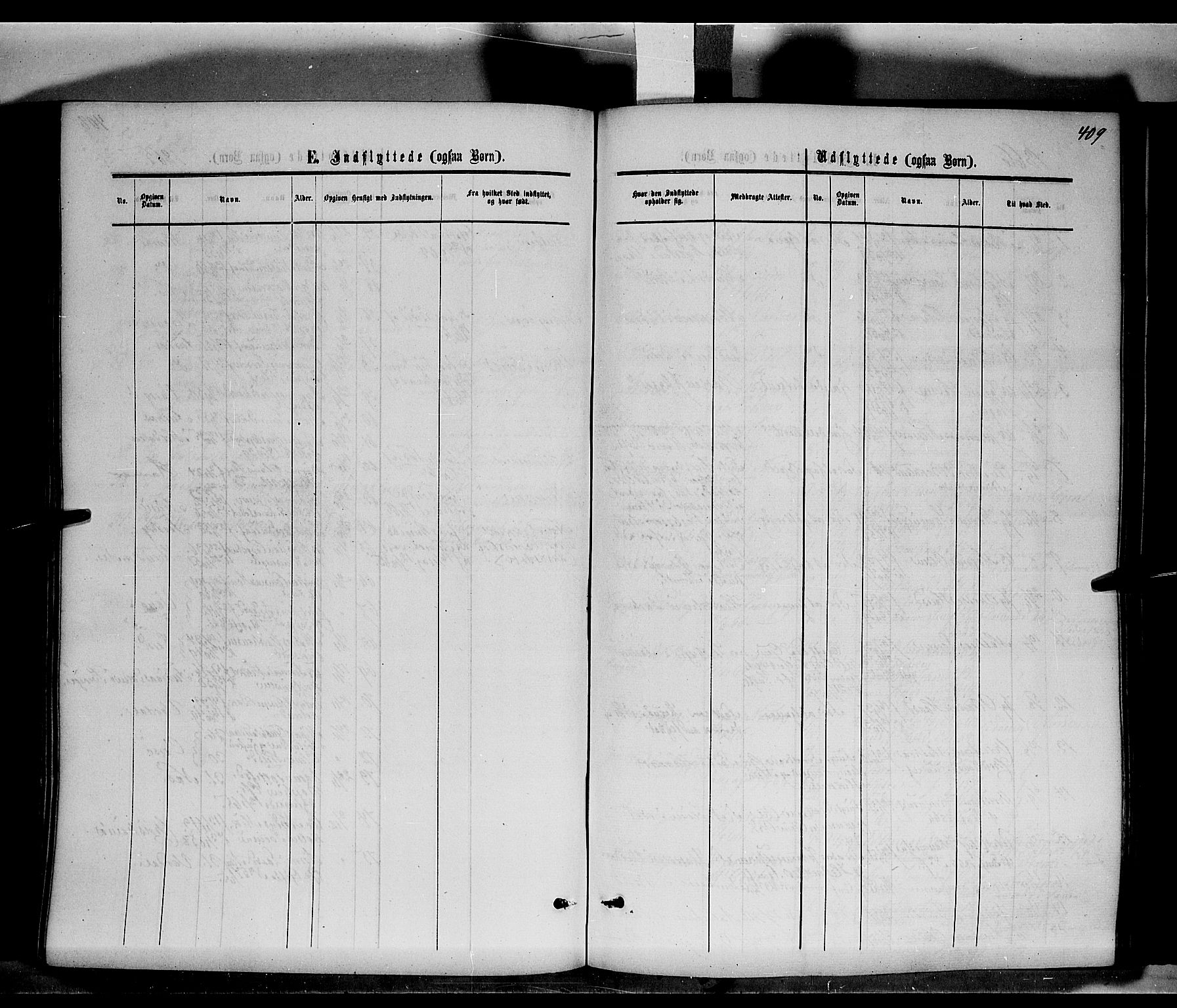 Ringsaker prestekontor, AV/SAH-PREST-014/K/Ka/L0010: Parish register (official) no. 10, 1861-1869, p. 409