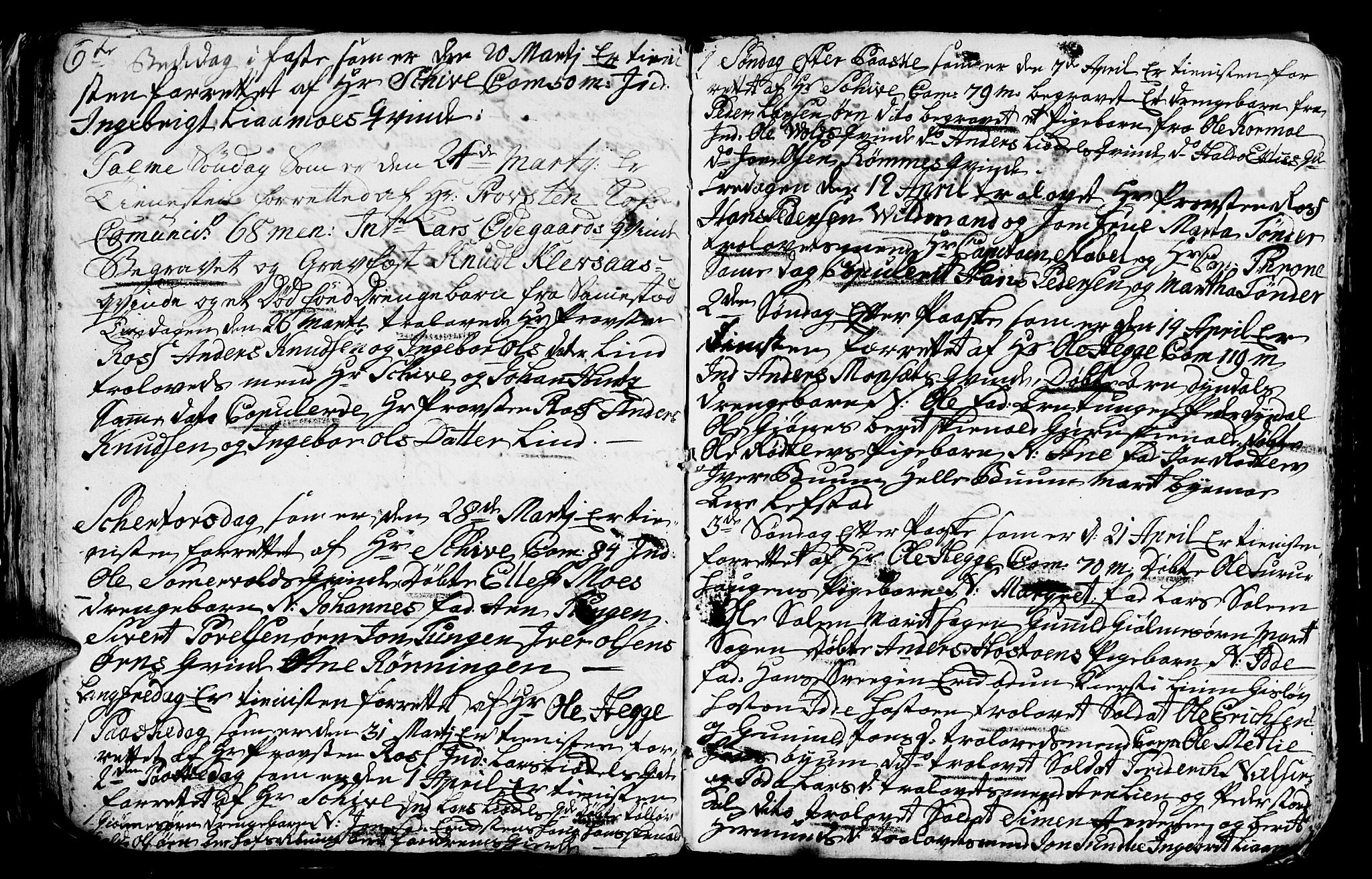 Ministerialprotokoller, klokkerbøker og fødselsregistre - Sør-Trøndelag, AV/SAT-A-1456/668/L0814: Parish register (copy) no. 668C03, 1766-1789