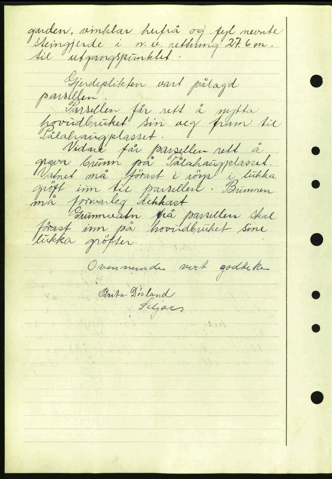 Sunnhordland sorenskrivar, AV/SAB-A-2401: Mortgage book no. A77, 1945-1945, Diary no: : 962/1945