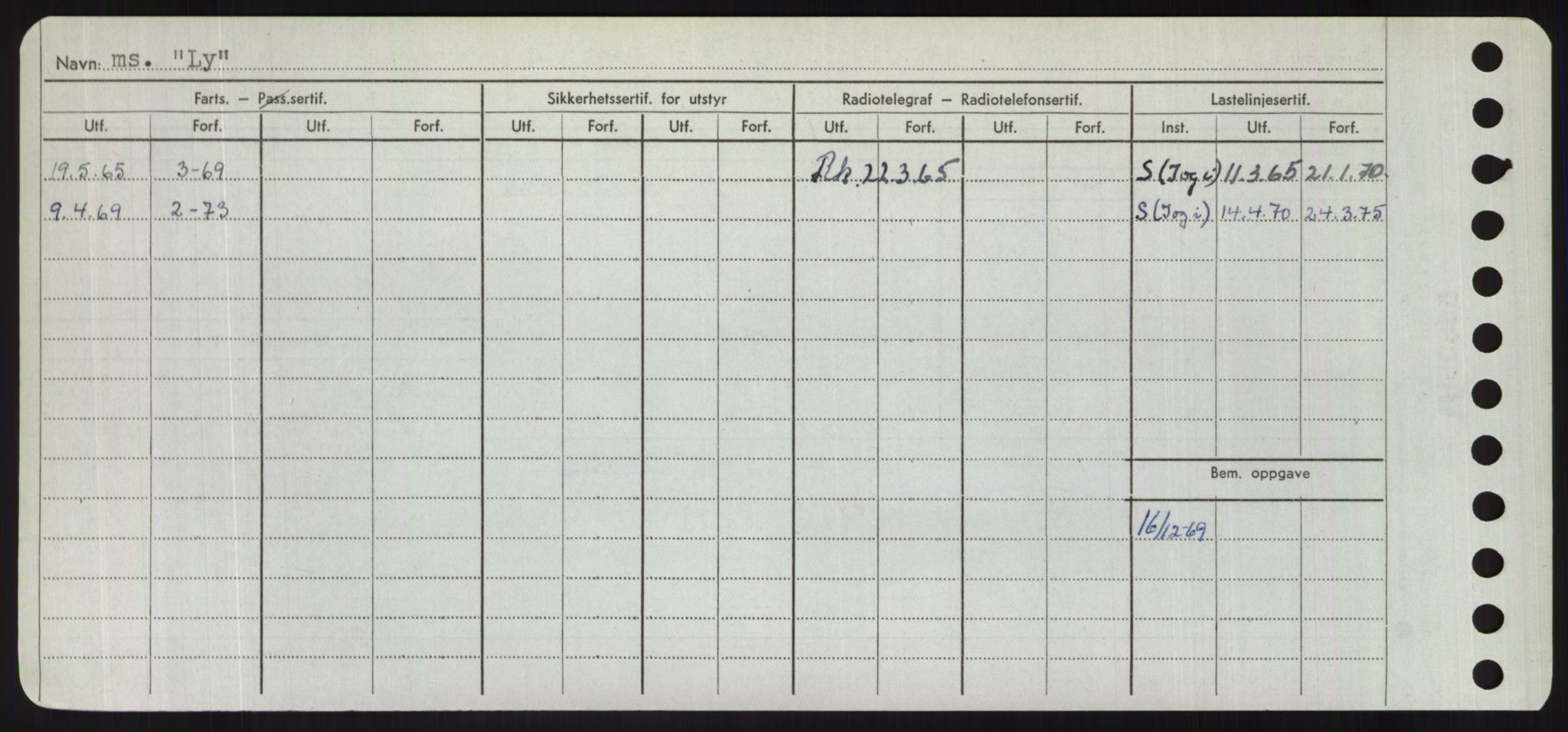 Sjøfartsdirektoratet med forløpere, Skipsmålingen, AV/RA-S-1627/H/Hd/L0023: Fartøy, Lia-Løv, p. 432