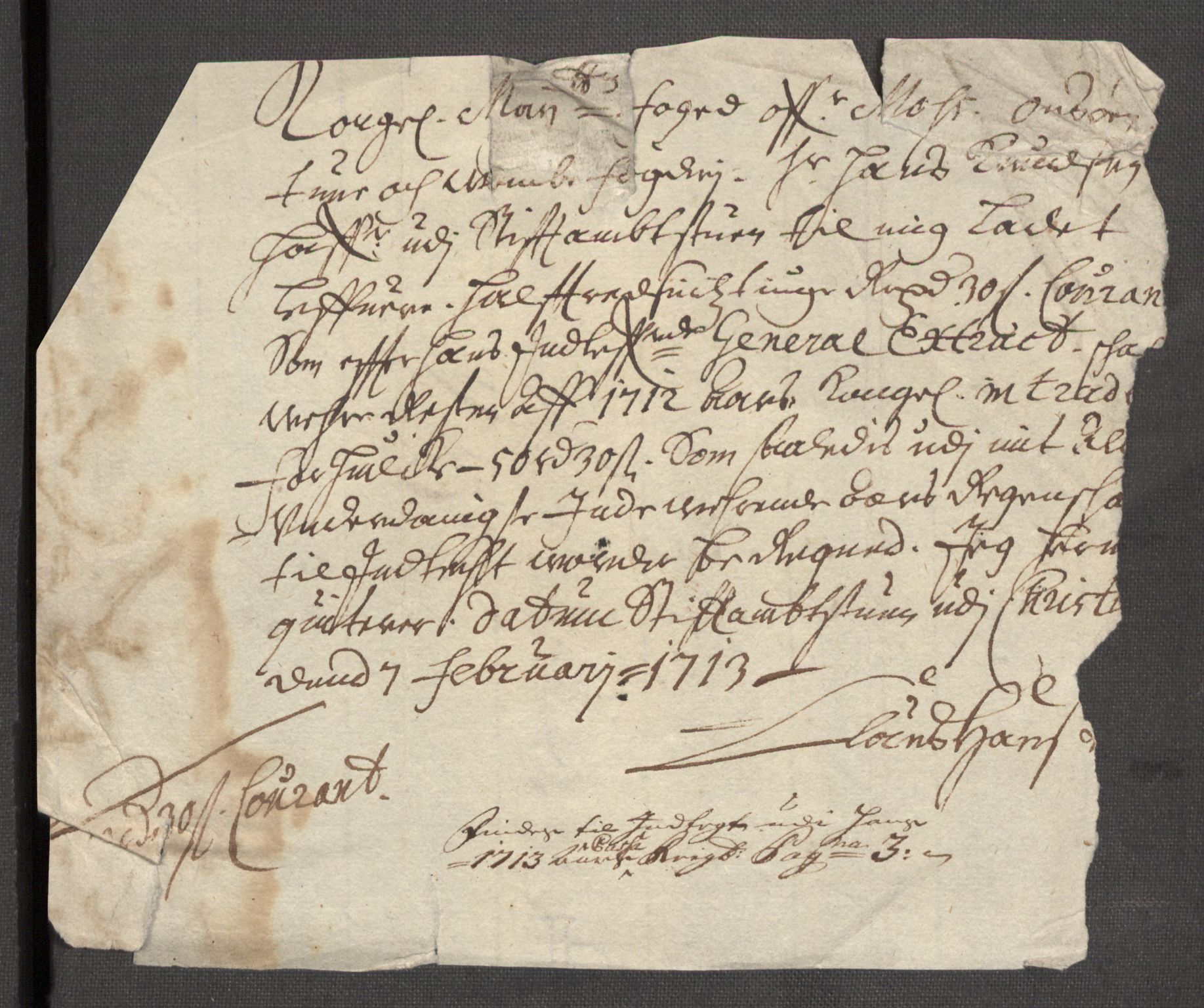 Rentekammeret inntil 1814, Reviderte regnskaper, Fogderegnskap, AV/RA-EA-4092/R04/L0138: Fogderegnskap Moss, Onsøy, Tune, Veme og Åbygge, 1713-1714, p. 329