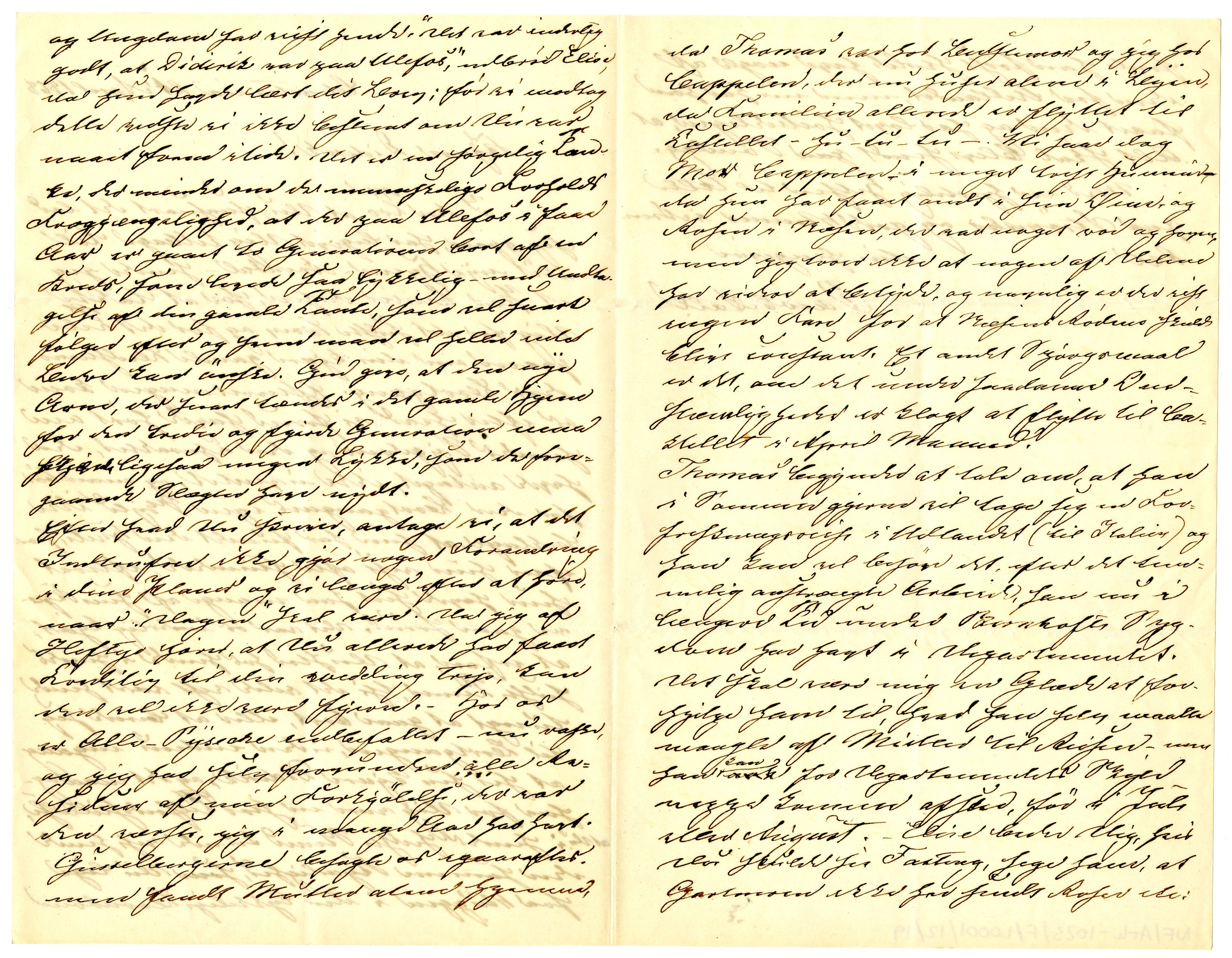 Diderik Maria Aalls brevsamling, NF/Ark-1023/F/L0001: D.M. Aalls brevsamling. A - B, 1738-1889, p. 122