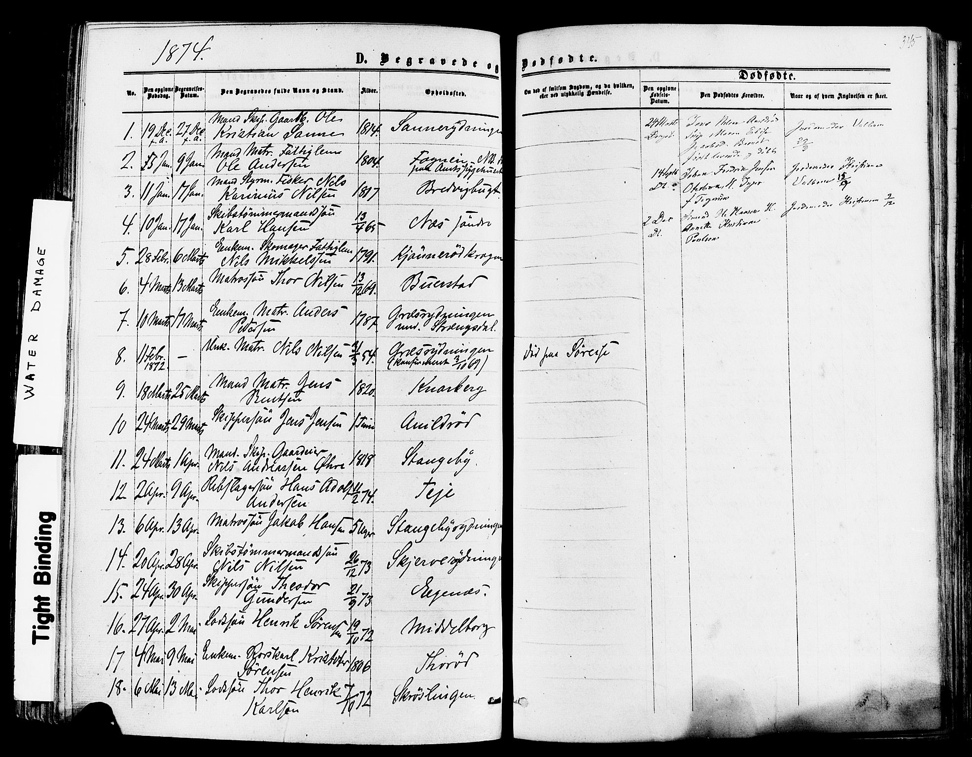 Nøtterøy kirkebøker, AV/SAKO-A-354/F/Fa/L0007: Parish register (official) no. I 7, 1865-1877, p. 345