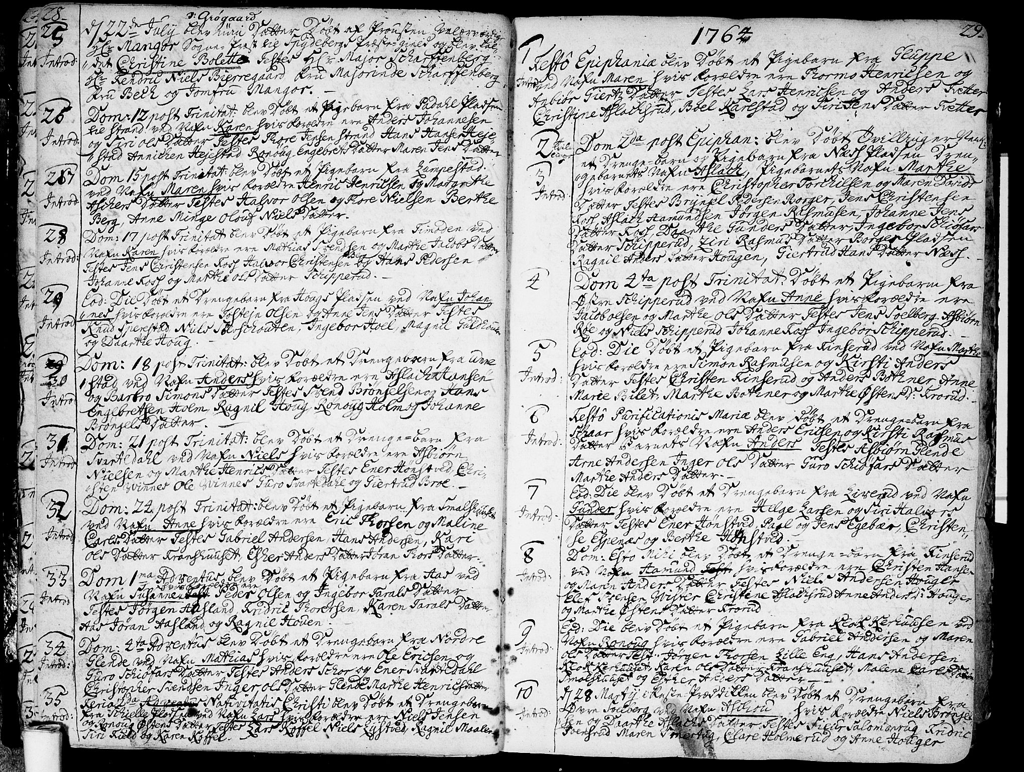 Skiptvet prestekontor Kirkebøker, SAO/A-20009/F/Fa/L0003: Parish register (official) no. 3, 1758-1793, p. 28-29