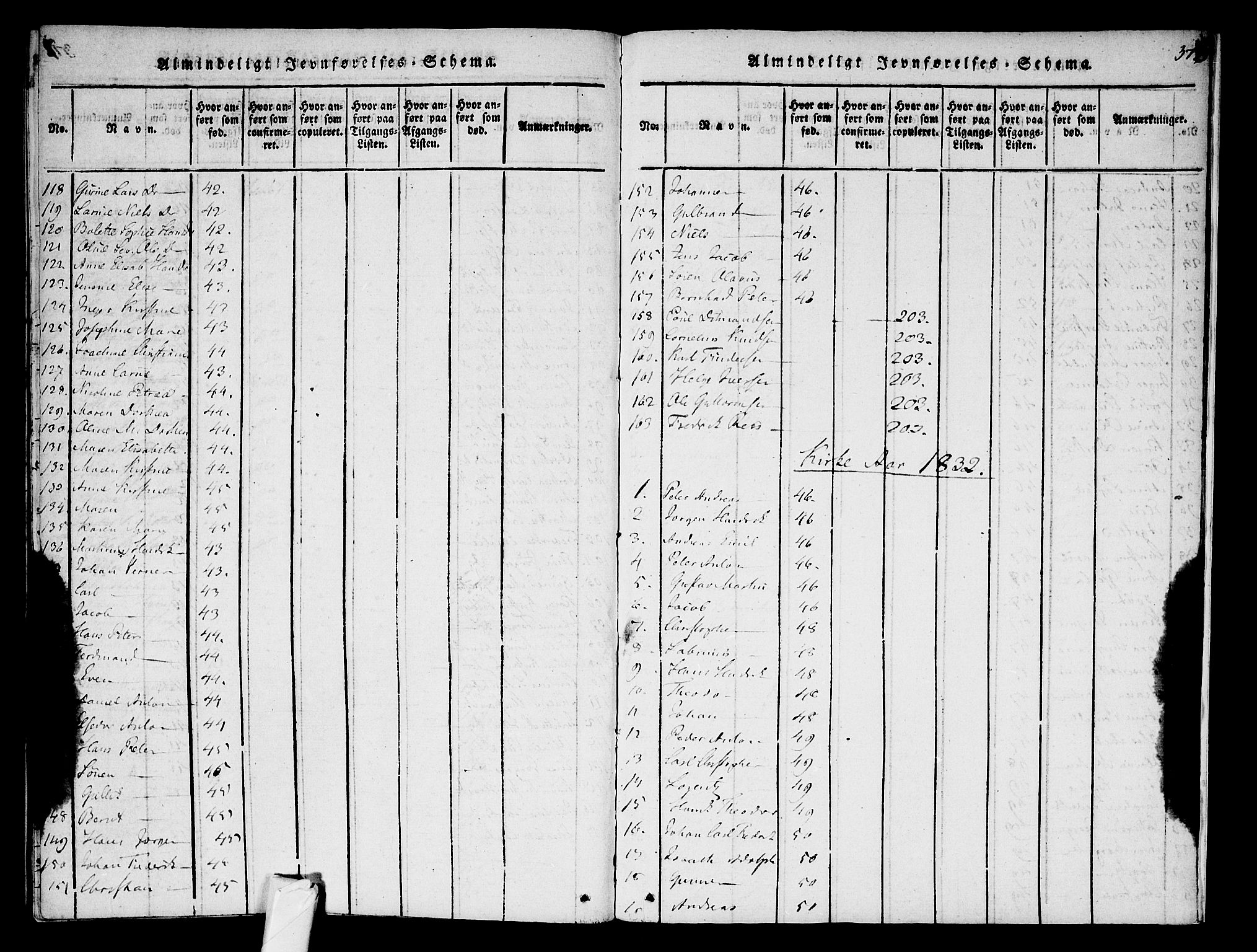 Stavern kirkebøker, SAKO/A-318/F/Fa/L0006: Parish register (official) no. 6, 1816-1839, p. 378