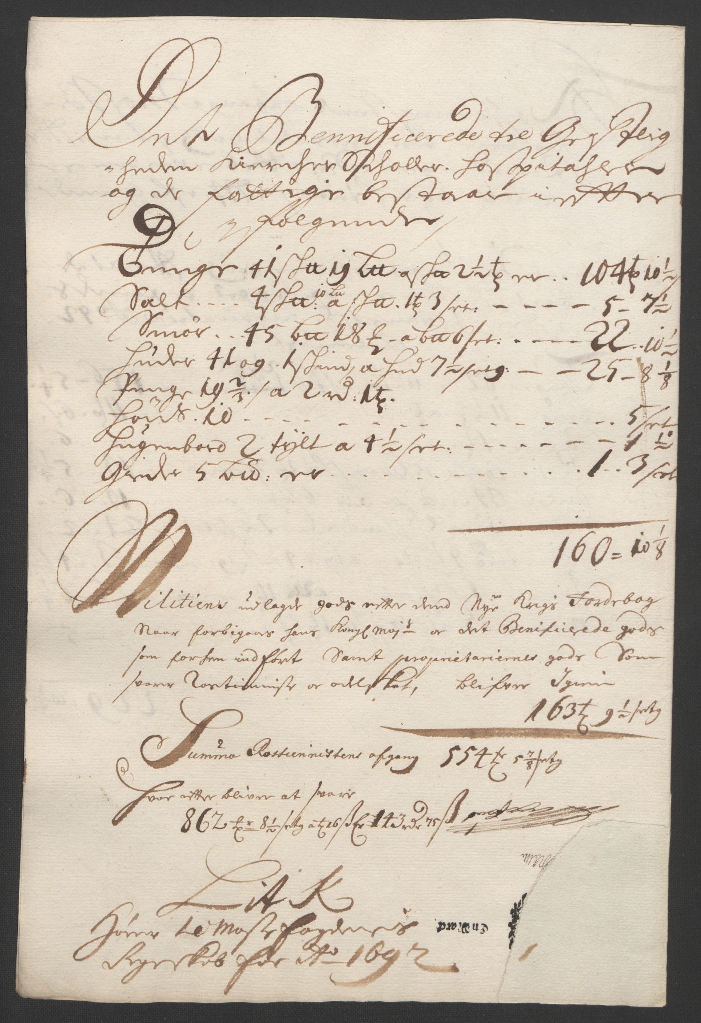 Rentekammeret inntil 1814, Reviderte regnskaper, Fogderegnskap, RA/EA-4092/R02/L0108: Fogderegnskap Moss og Verne kloster, 1692-1693, p. 133