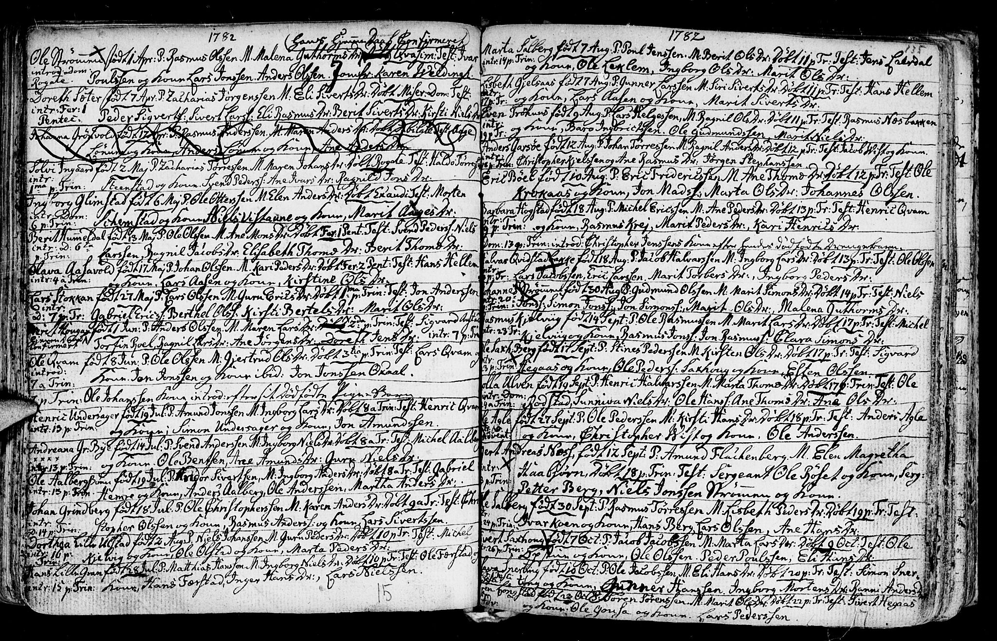 Ministerialprotokoller, klokkerbøker og fødselsregistre - Nord-Trøndelag, SAT/A-1458/730/L0273: Parish register (official) no. 730A02, 1762-1802, p. 135