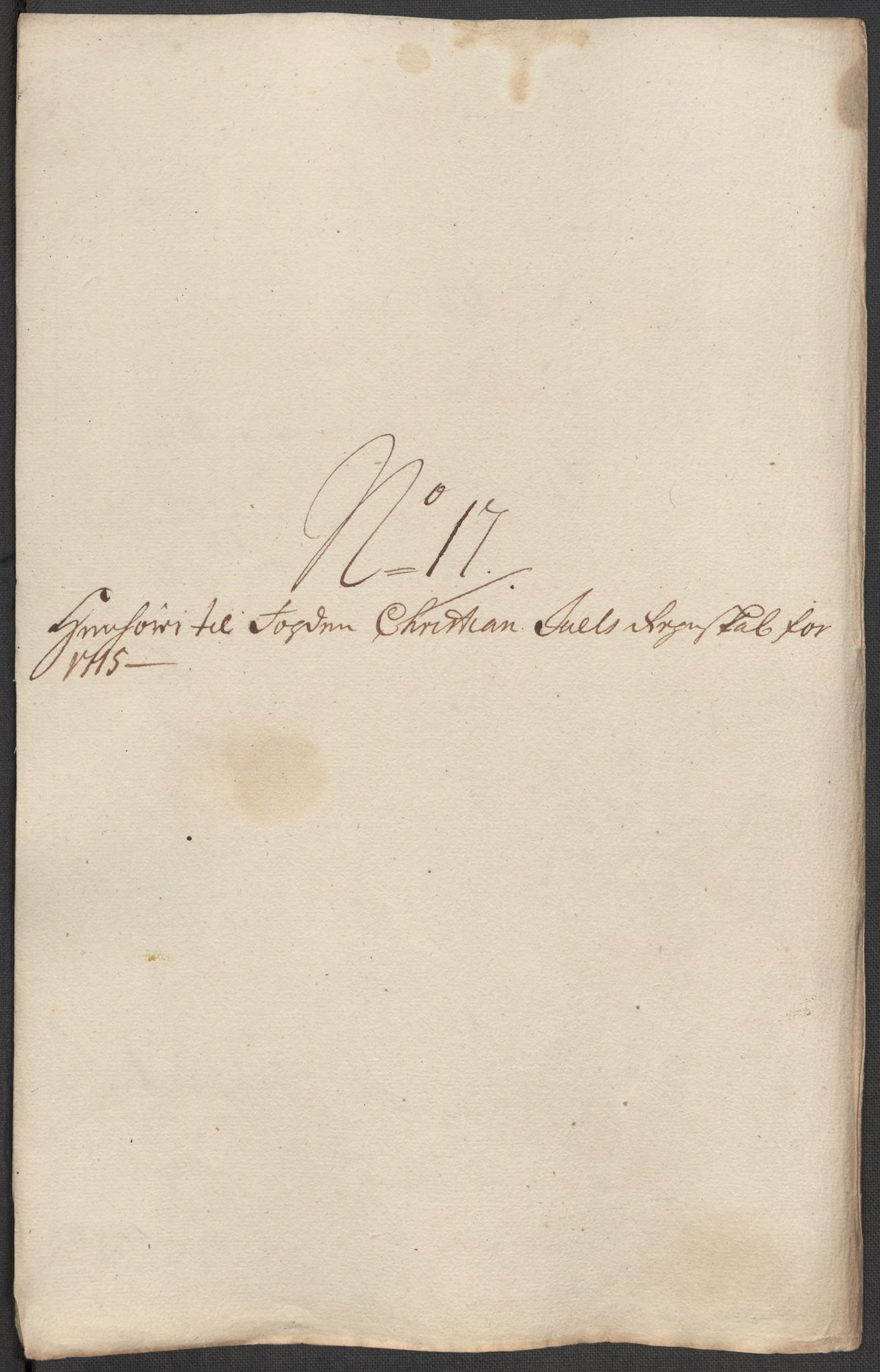 Rentekammeret inntil 1814, Reviderte regnskaper, Fogderegnskap, AV/RA-EA-4092/R13/L0853: Fogderegnskap Solør, Odal og Østerdal, 1715, p. 271