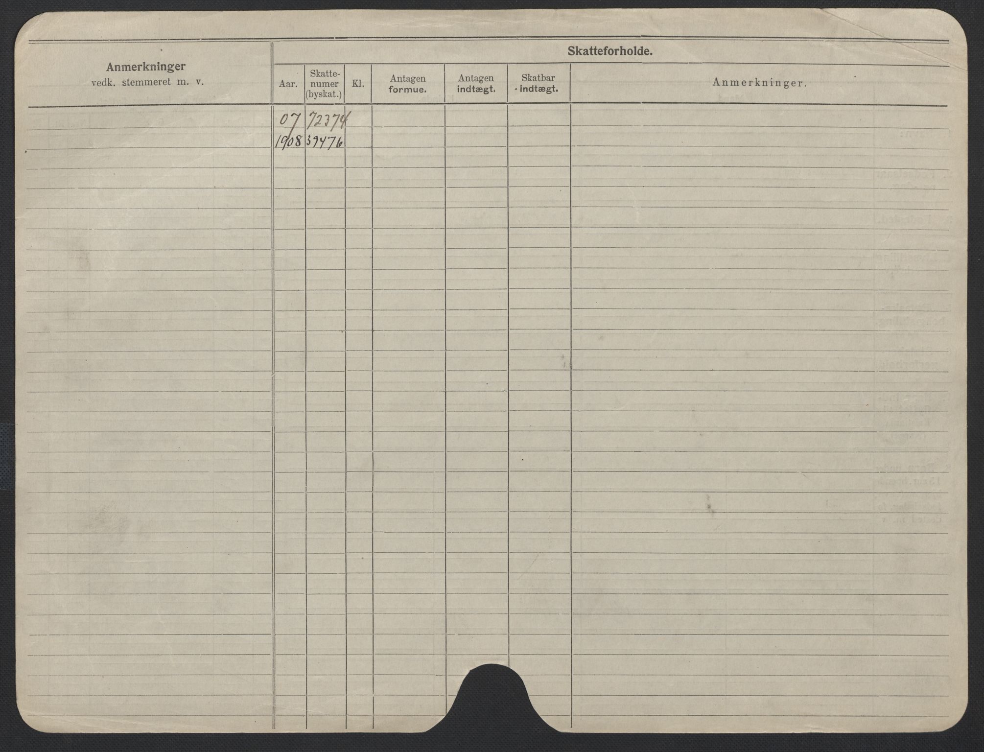 Oslo folkeregister, Registerkort, AV/SAO-A-11715/F/Fa/Fac/L0013: Kvinner, 1906-1914, p. 1077b