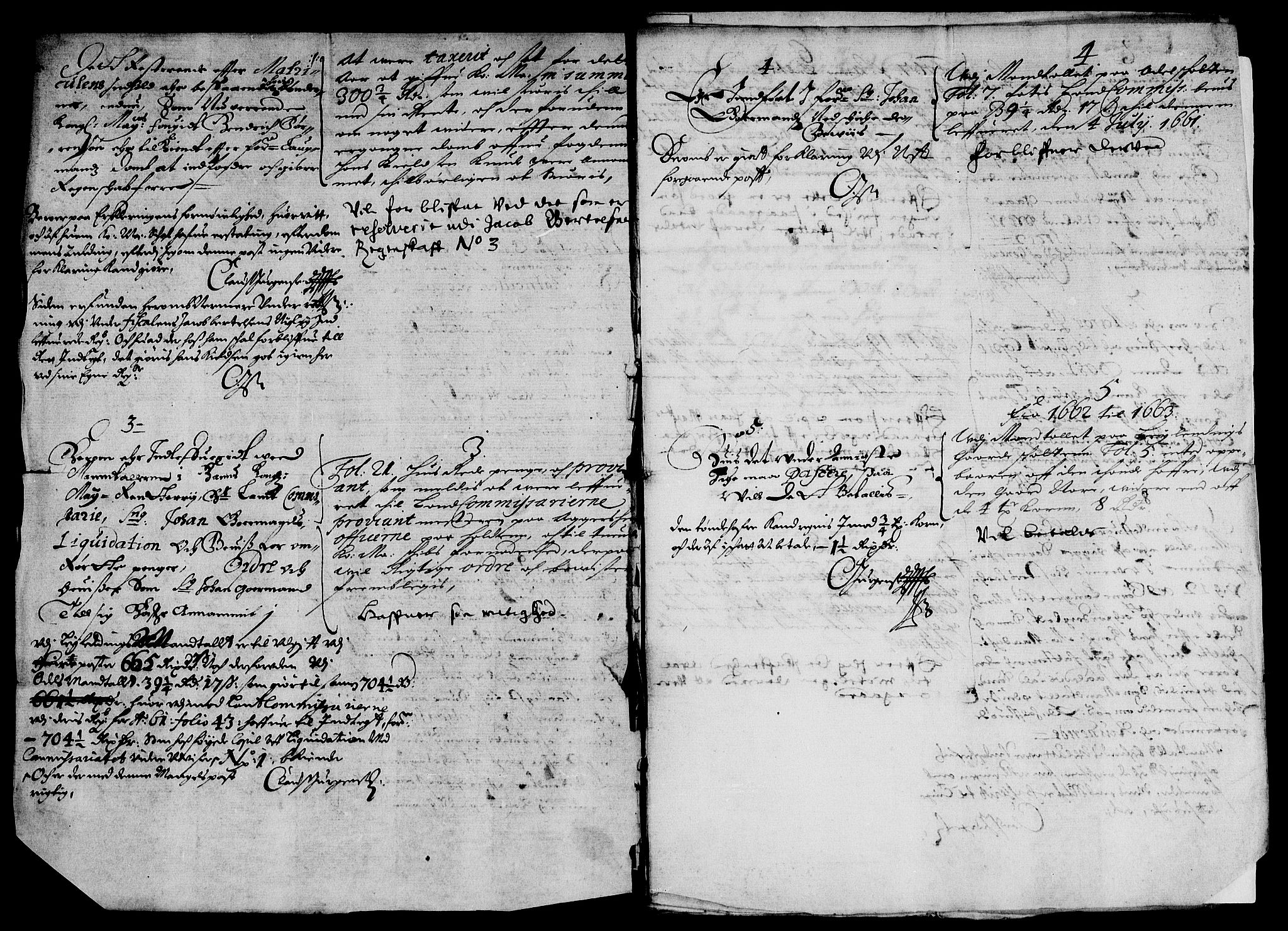 Rentekammeret inntil 1814, Reviderte regnskaper, Lensregnskaper, RA/EA-5023/R/Rb/Rbg/L0012: Verne kloster len, 1661-1663