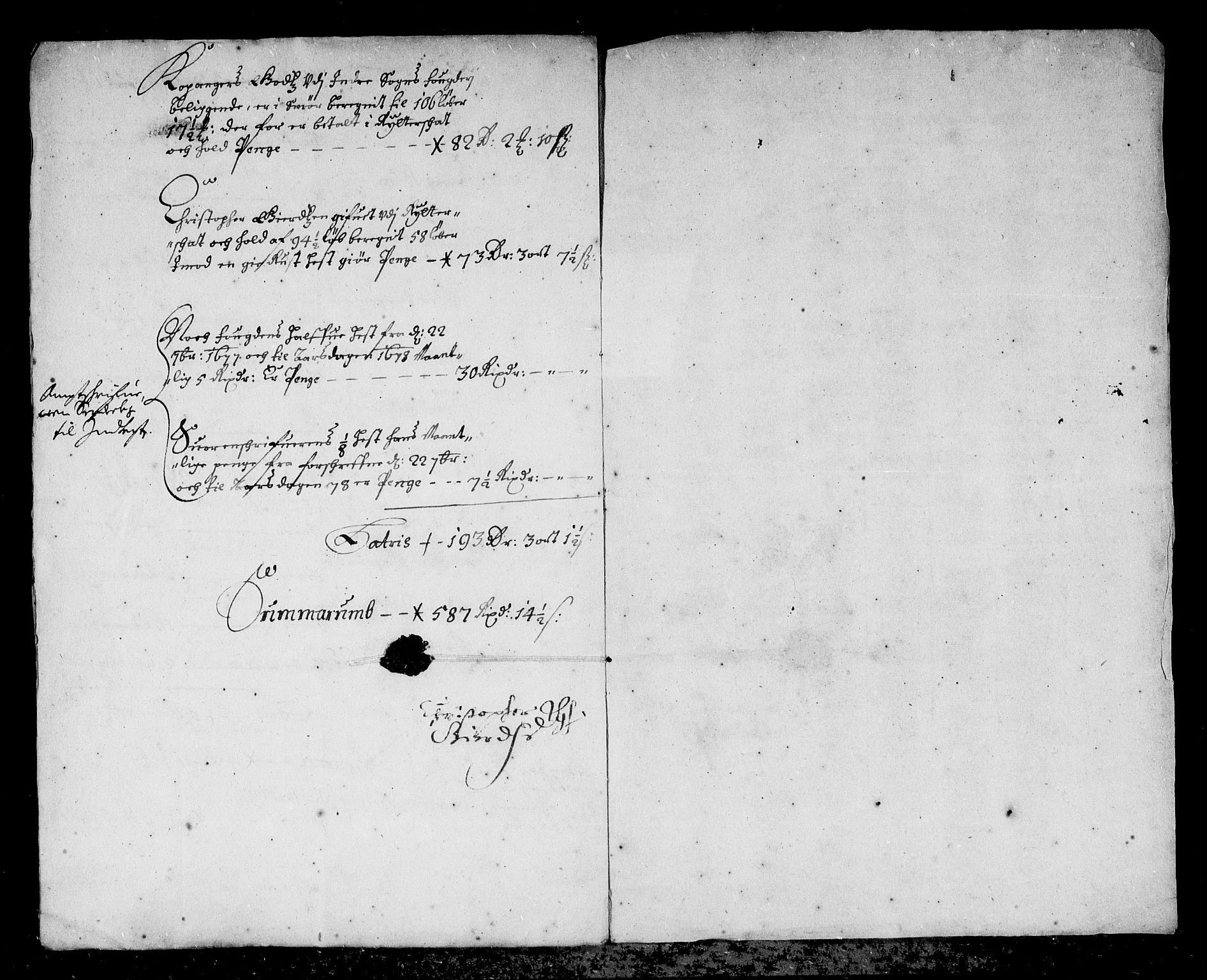 Rentekammeret inntil 1814, Reviderte regnskaper, Stiftamtstueregnskaper, Bergen stiftamt, AV/RA-EA-6043/R/Rc/L0052: Bergen stiftamt, 1678