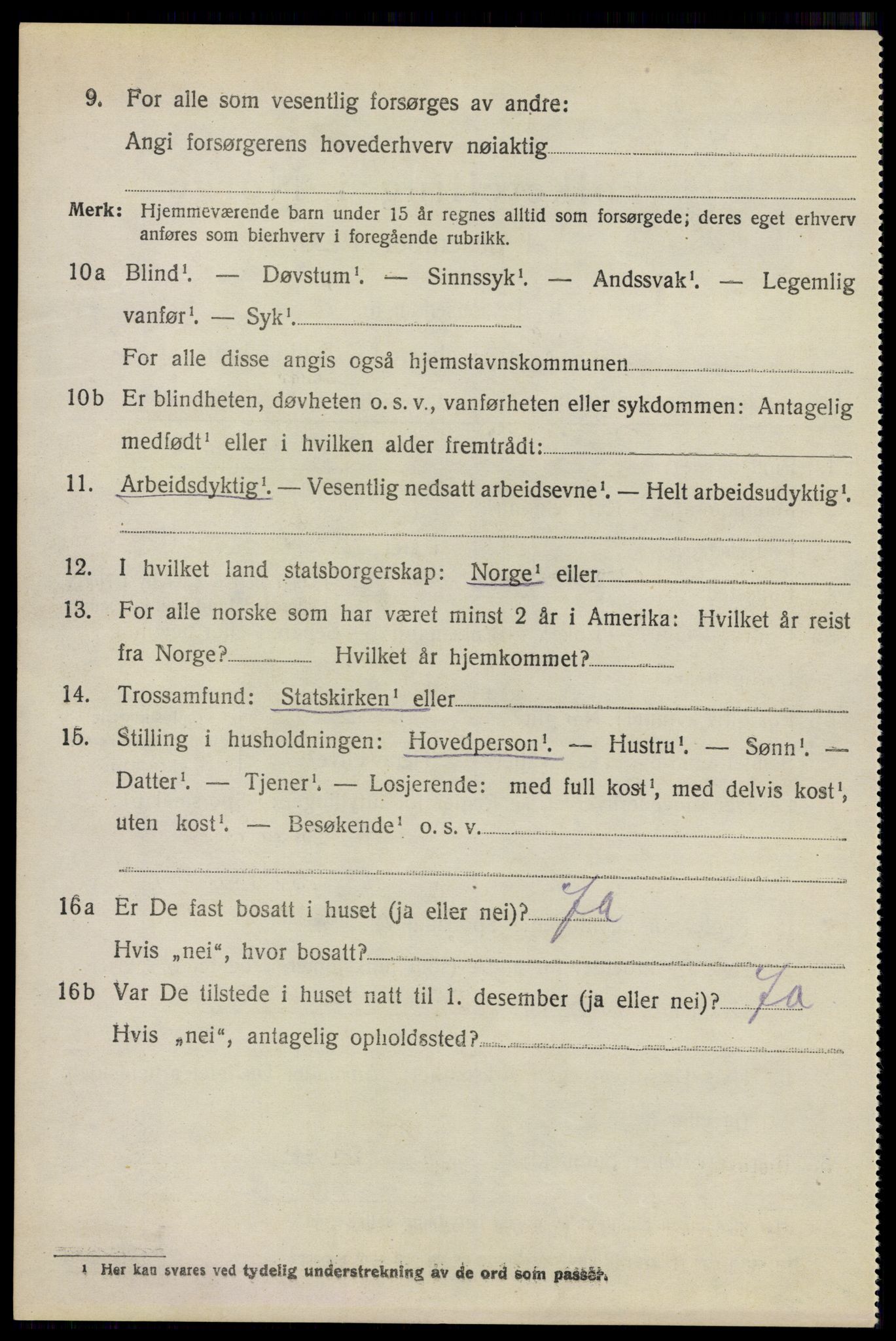 SAO, 1920 census for Asker, 1920, p. 13945