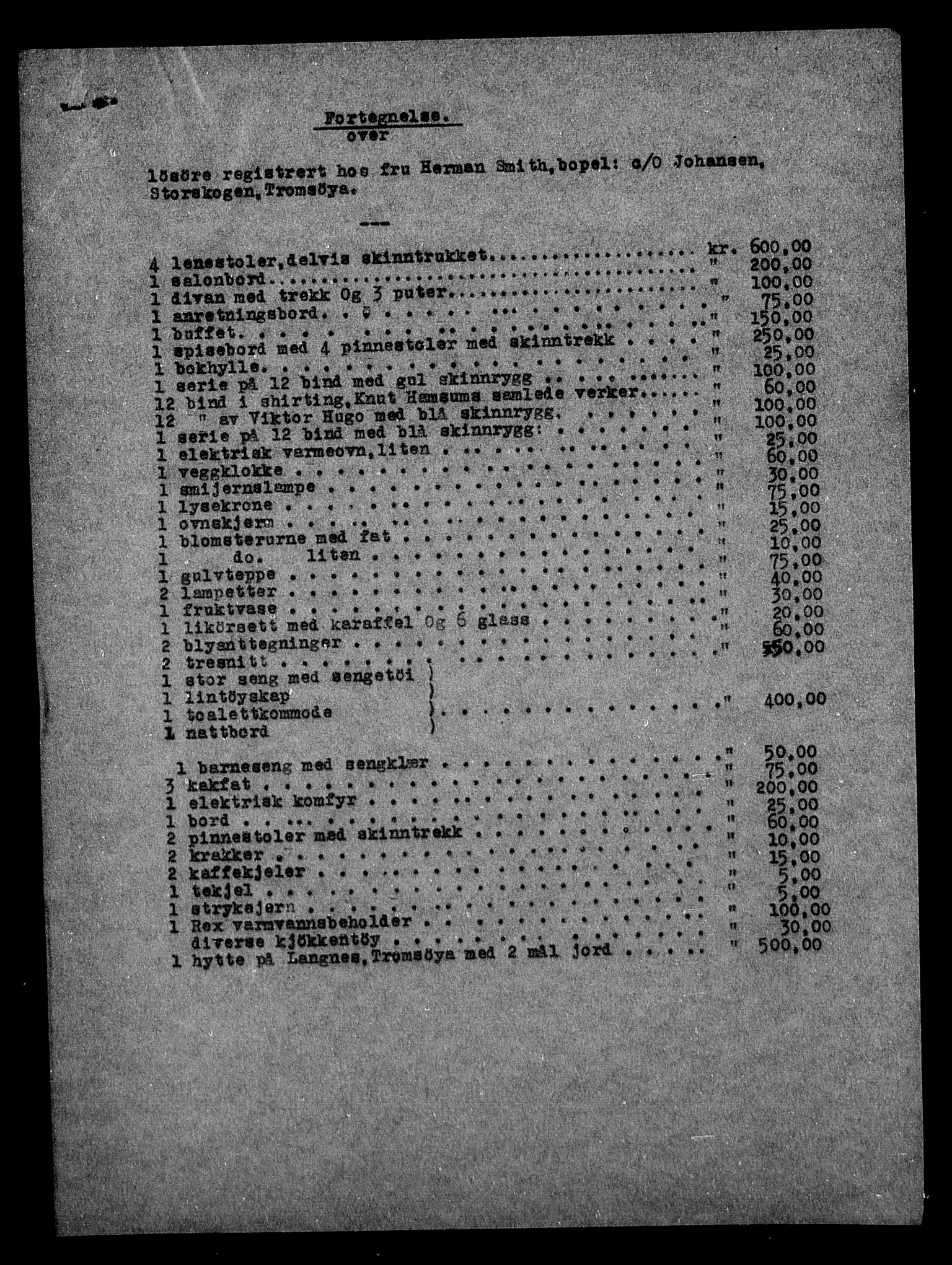 Justisdepartementet, Tilbakeføringskontoret for inndratte formuer, AV/RA-S-1564/H/Hc/Hcb/L0916: --, 1945-1947, p. 429