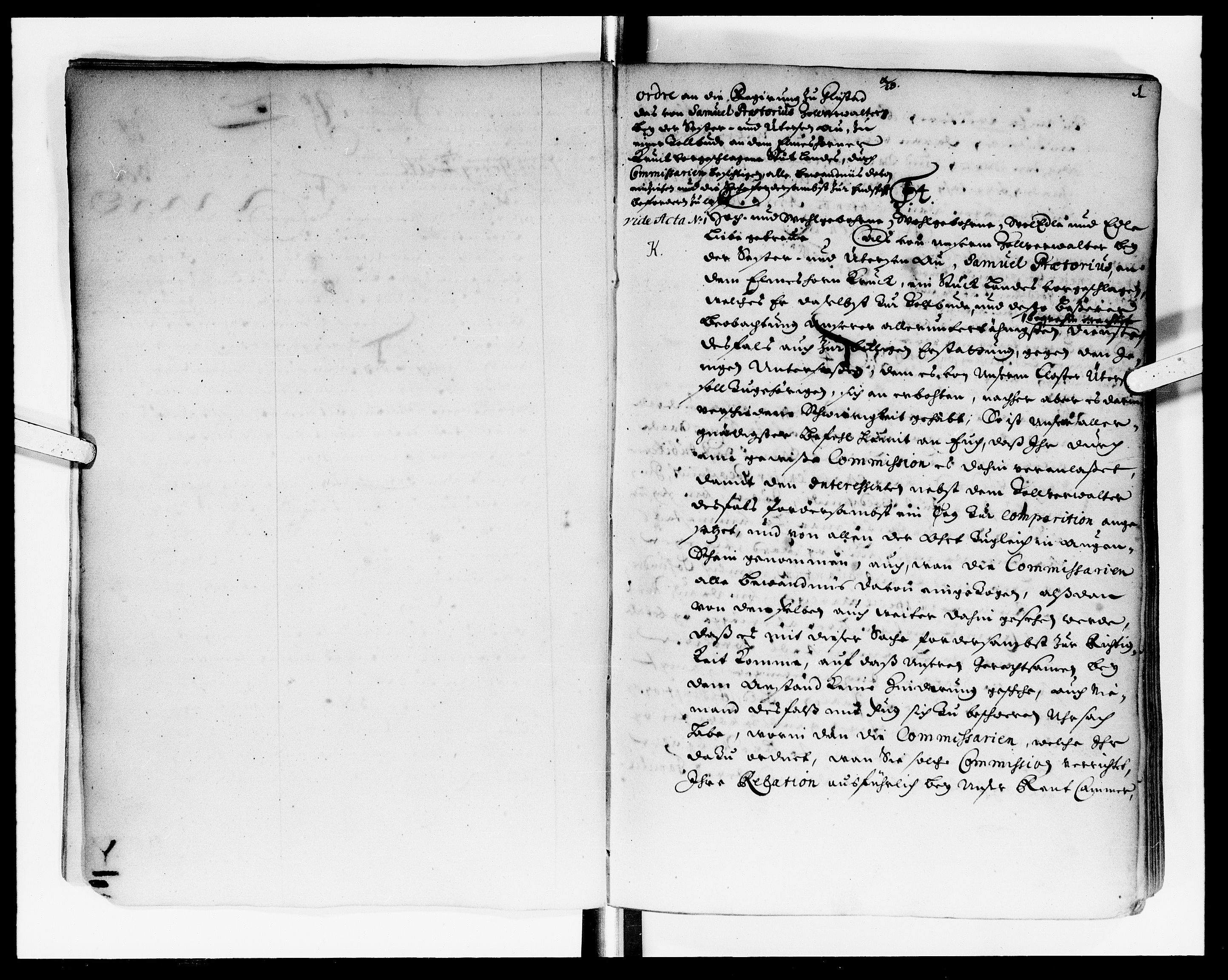 Rentekammeret Skatkammeret, Danske Sekretariat (1660-1679) / Rentekammeret Danske Afdeling, Kammerkancelliet (1679-1771), DRA/A-0007/-/2212-14: Ekspeditionsprotokol, 1699-1700, p. 1