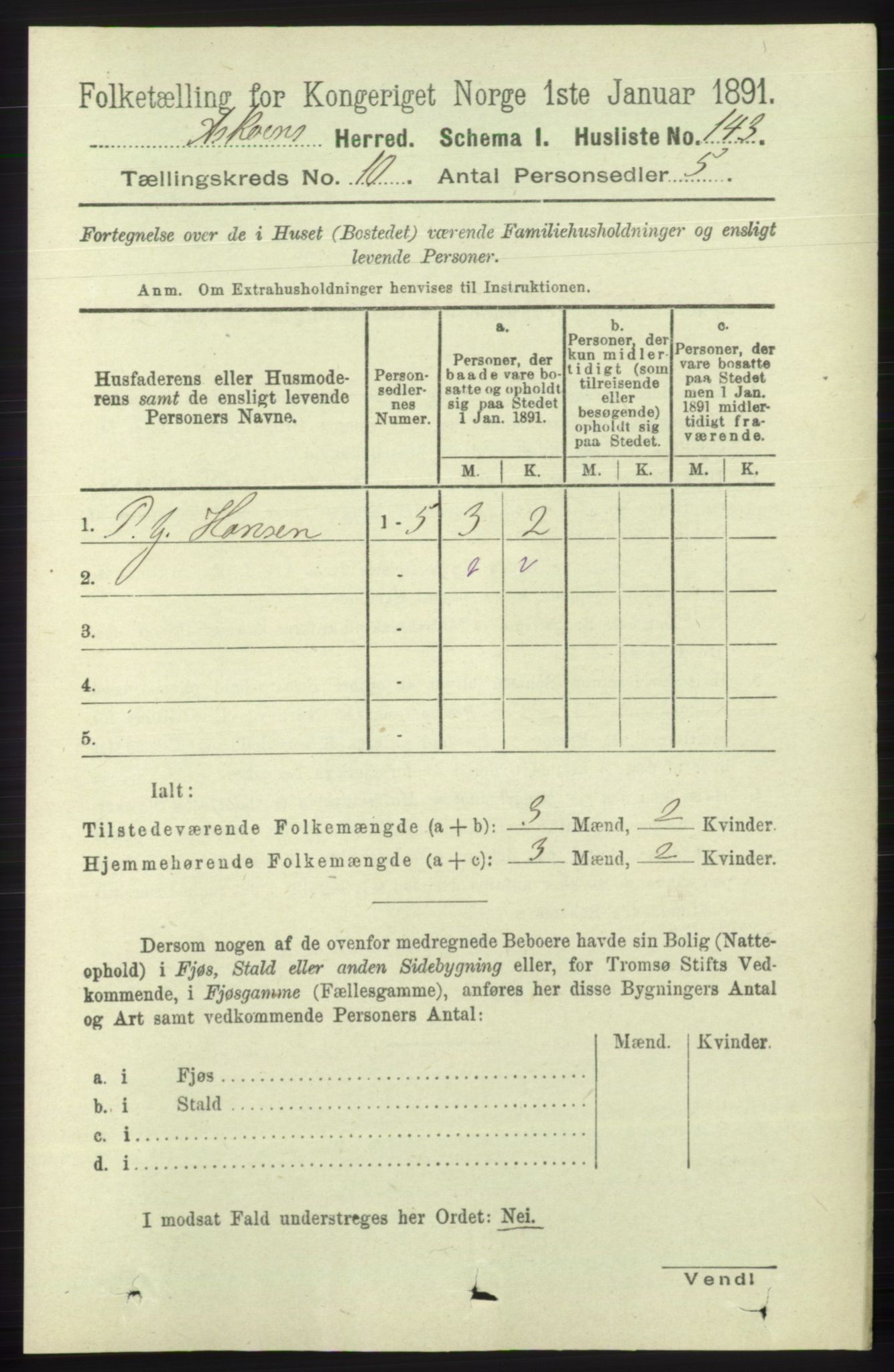 RA, 1891 census for 1247 Askøy, 1891, p. 6400