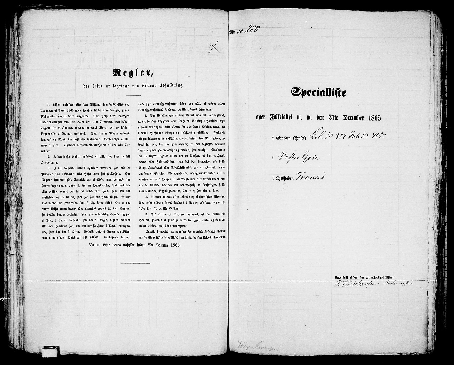 RA, 1865 census for Tromsø, 1865, p. 576