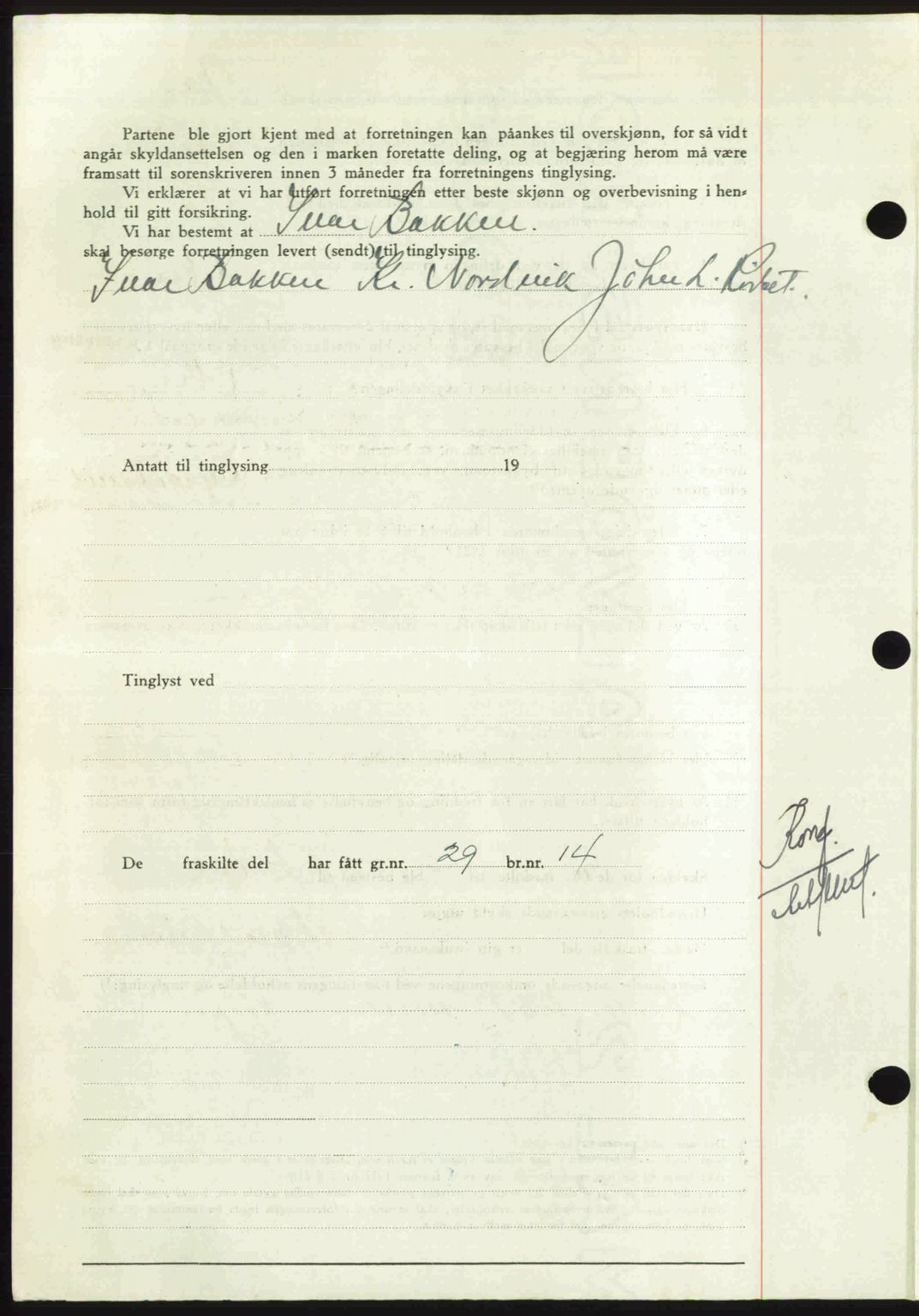 Nordmøre sorenskriveri, AV/SAT-A-4132/1/2/2Ca: Mortgage book no. A116, 1950-1950, Diary no: : 2978/1950