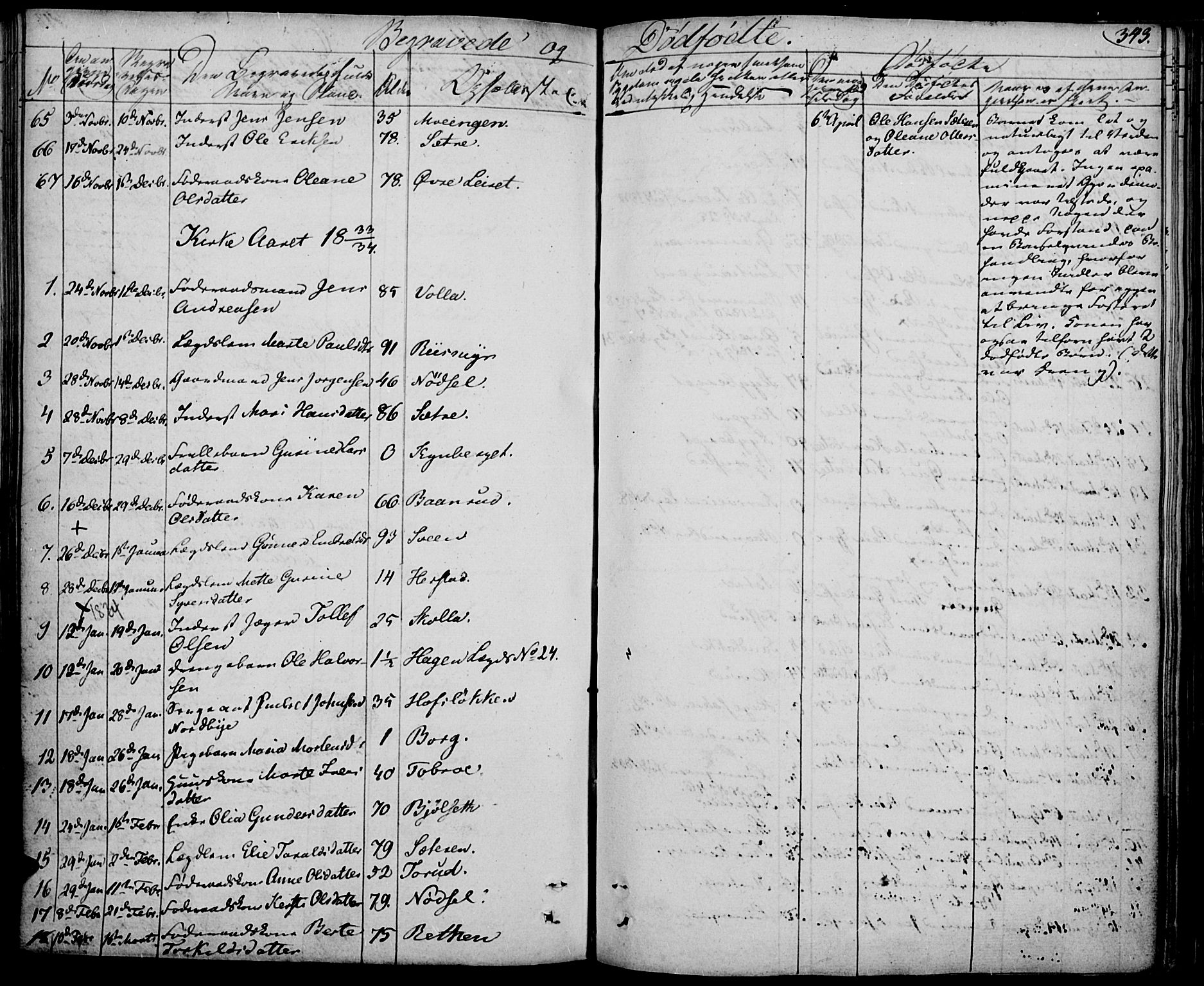 Elverum prestekontor, AV/SAH-PREST-044/H/Ha/Haa/L0008: Parish register (official) no. 8, 1830-1842, p. 343