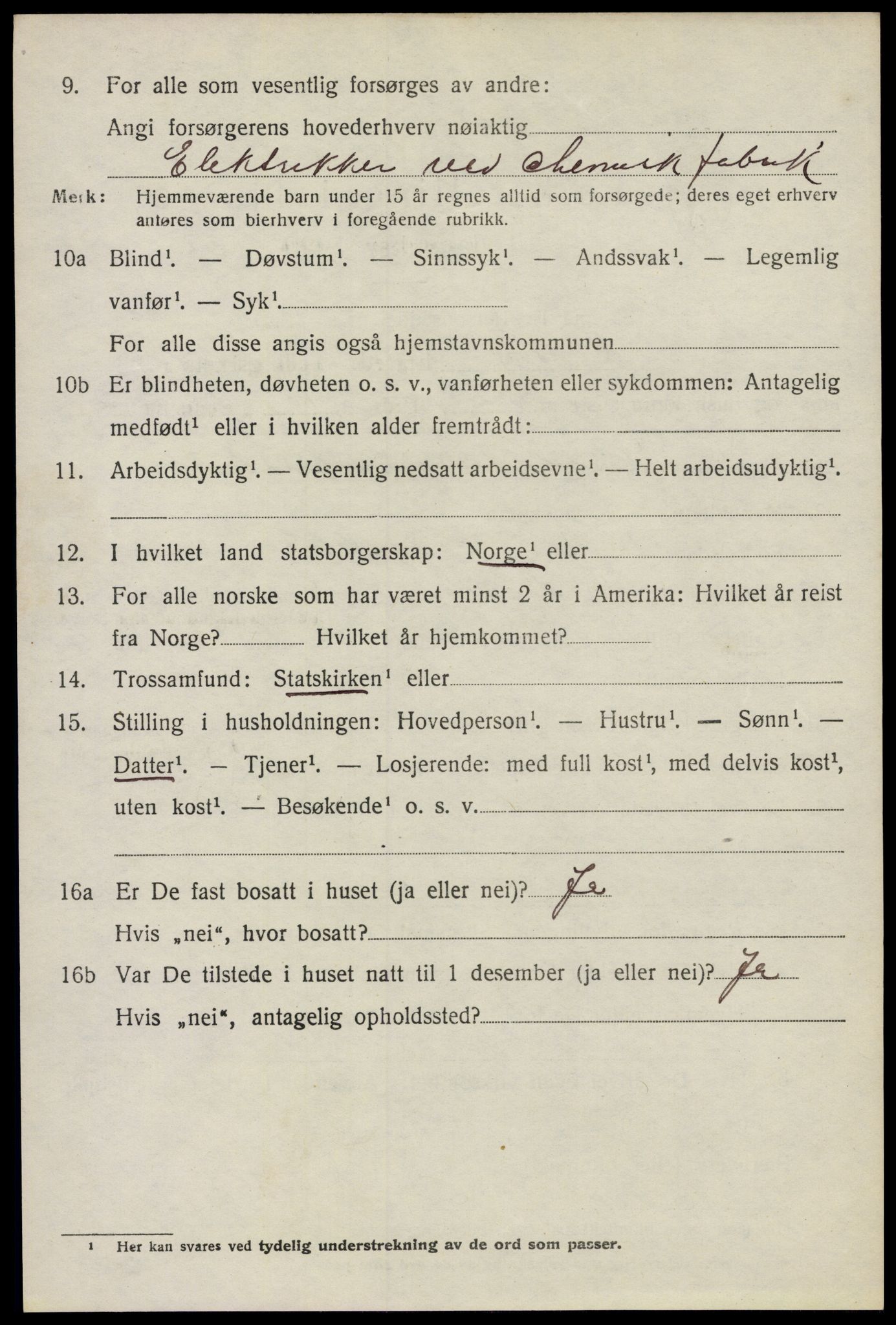 SAO, 1920 census for Onsøy, 1920, p. 6871