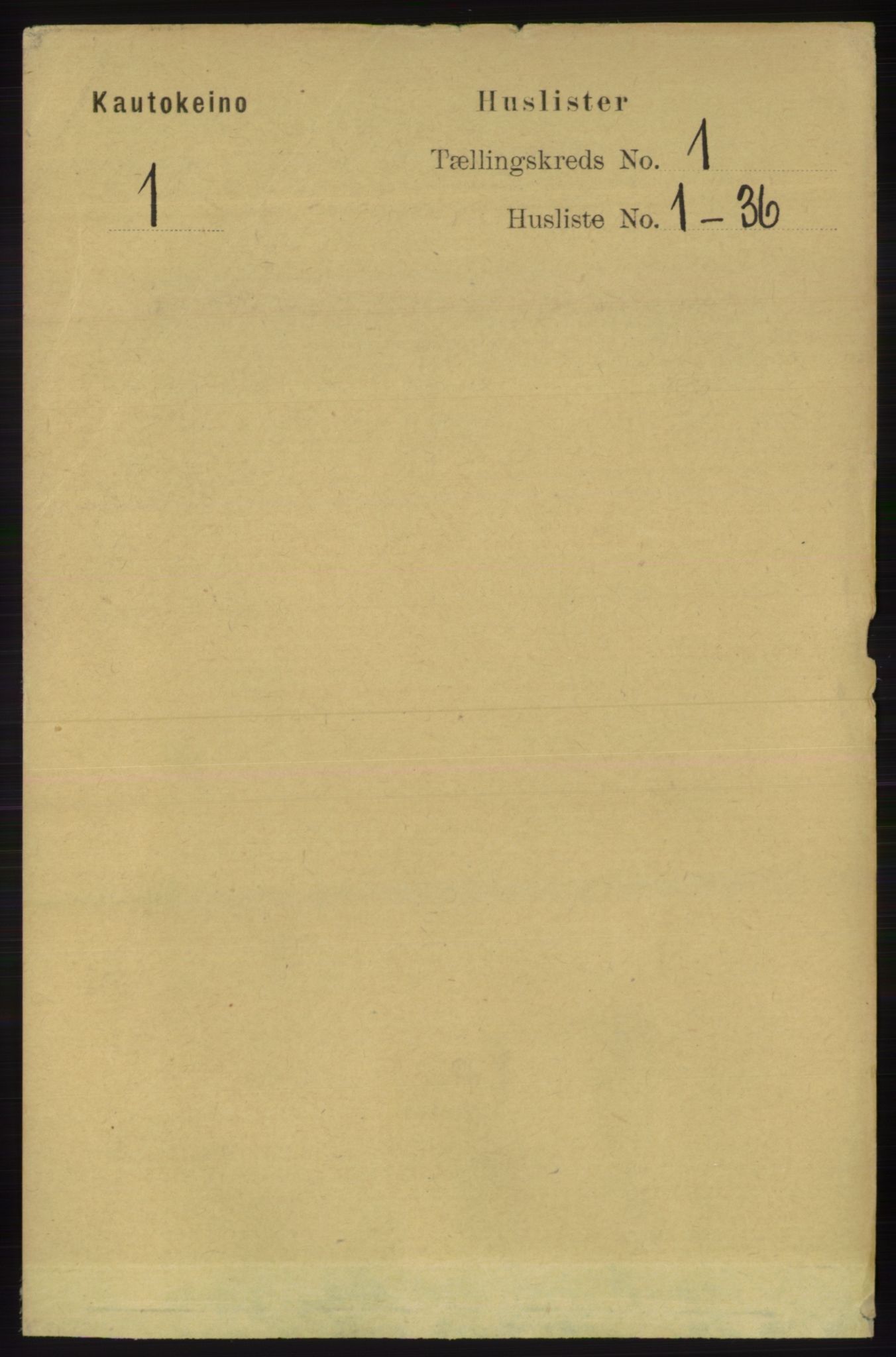 RA, 1891 census for 2011 Kautokeino, 1891, p. 13