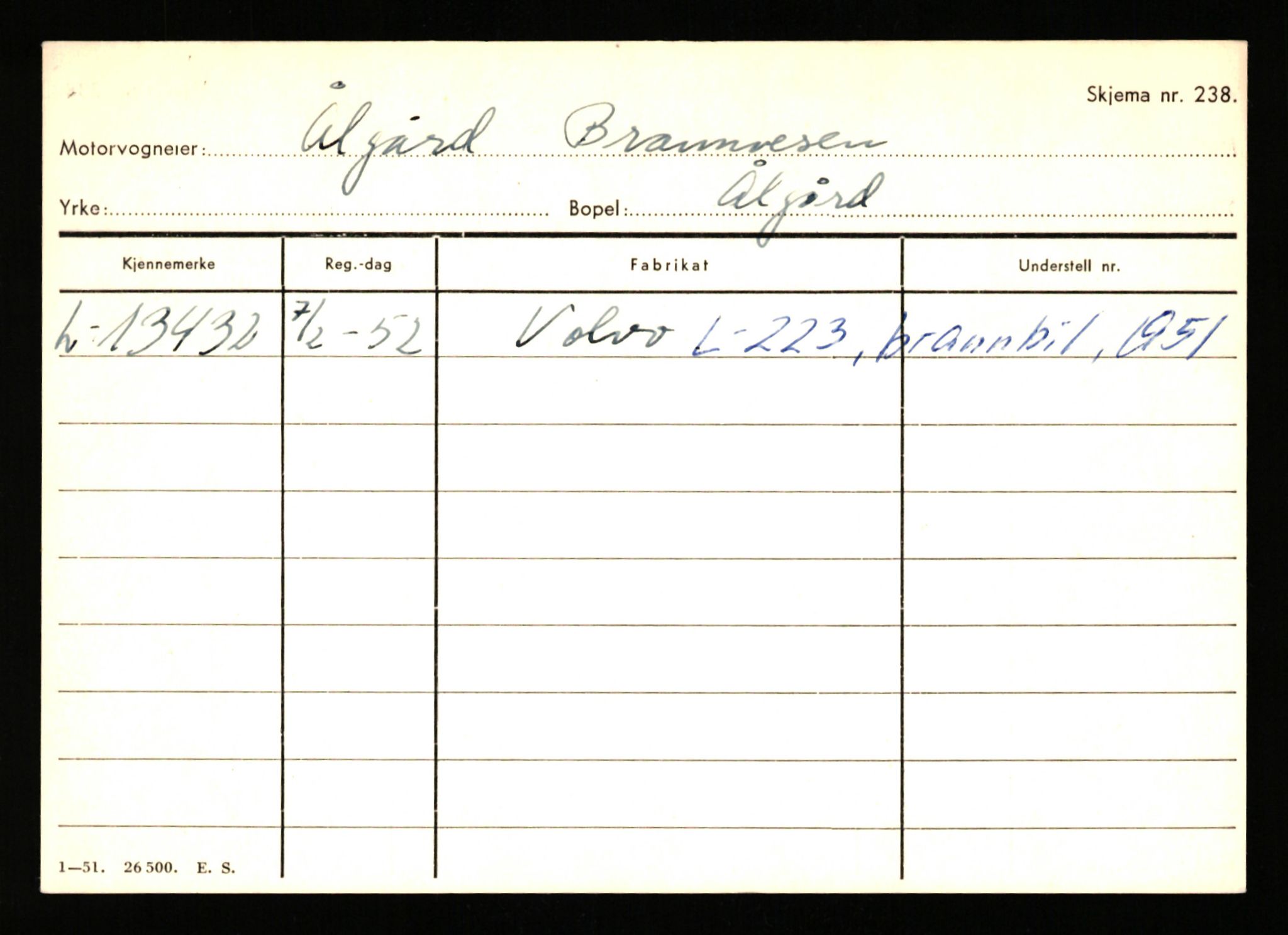 Stavanger trafikkstasjon, AV/SAST-A-101942/0/H/L0044: Øksna - Åmo, 1930-1971, p. 2390