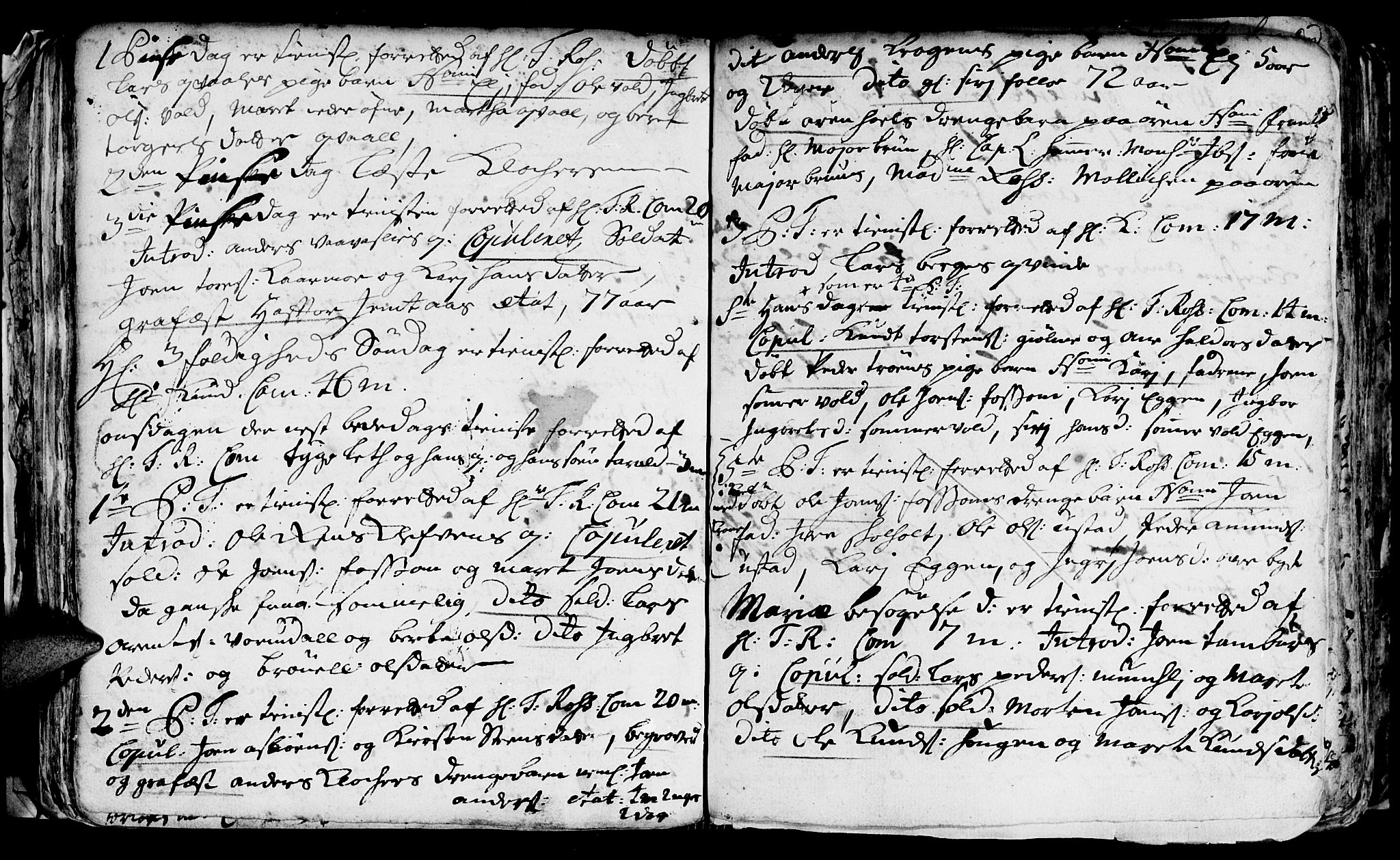 Ministerialprotokoller, klokkerbøker og fødselsregistre - Sør-Trøndelag, AV/SAT-A-1456/668/L0812: Parish register (copy) no. 668C01, 1715-1742