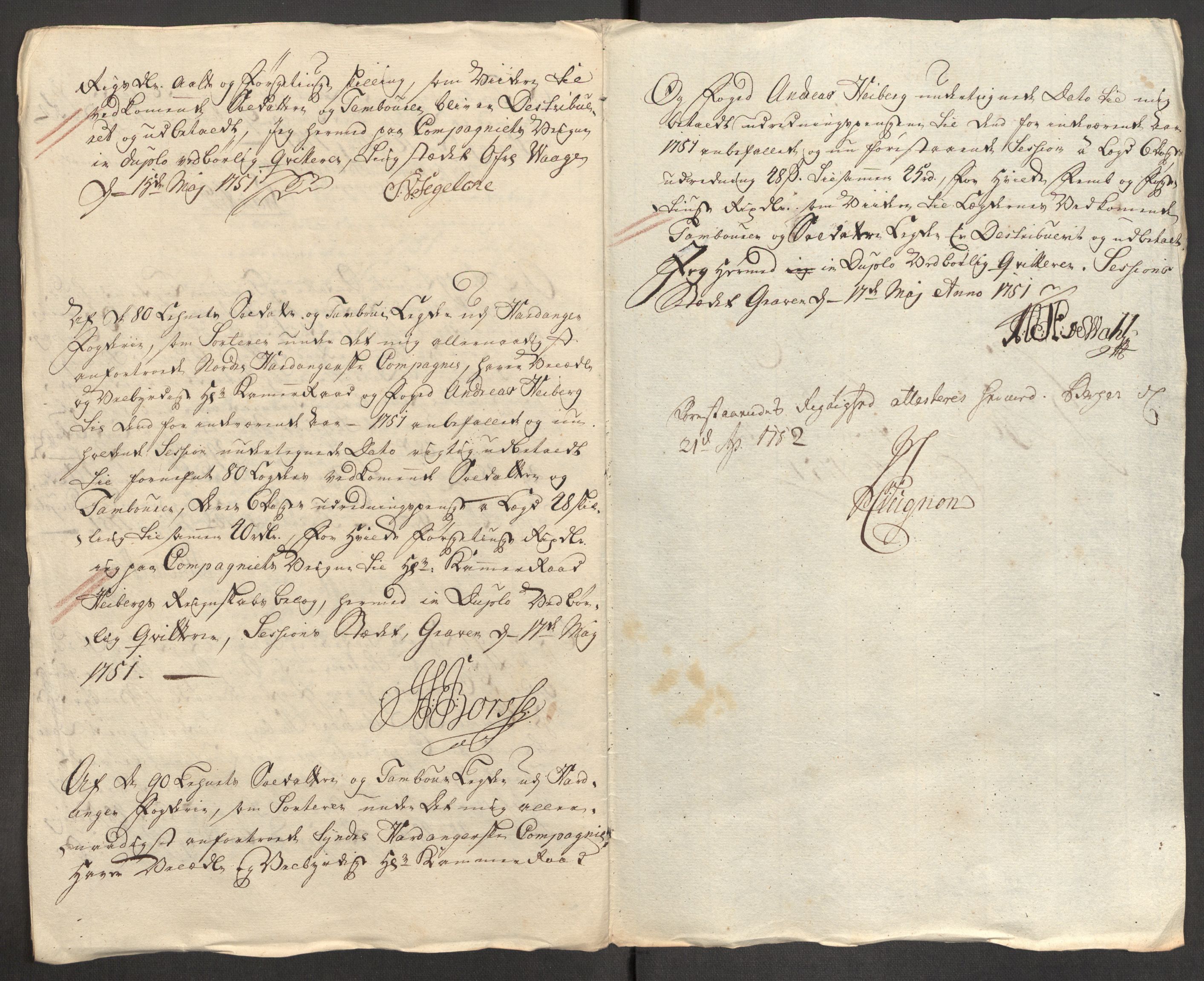 Rentekammeret inntil 1814, Reviderte regnskaper, Fogderegnskap, AV/RA-EA-4092/R48/L3056: Fogderegnskap Sunnhordland og Hardanger, 1751, p. 404