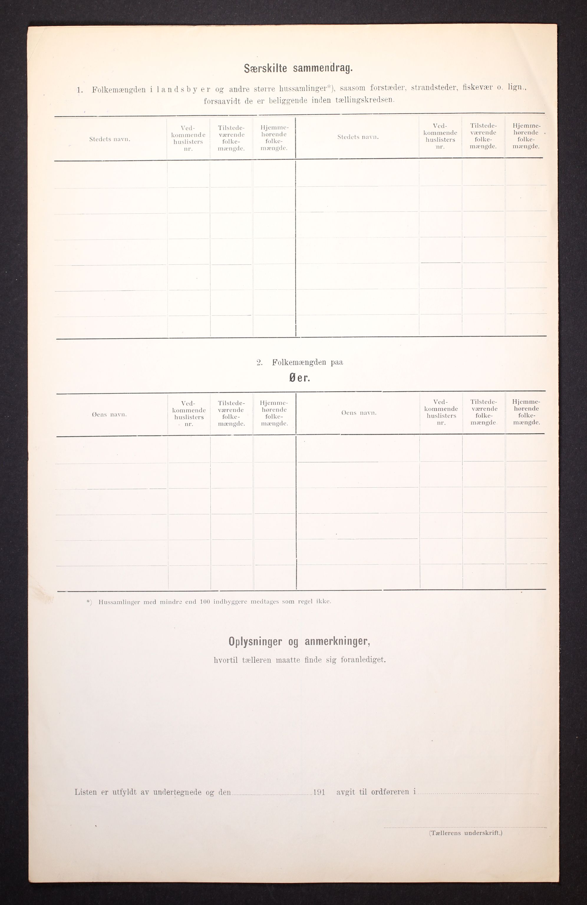 RA, 1910 census for Sollia, 1910, p. 6