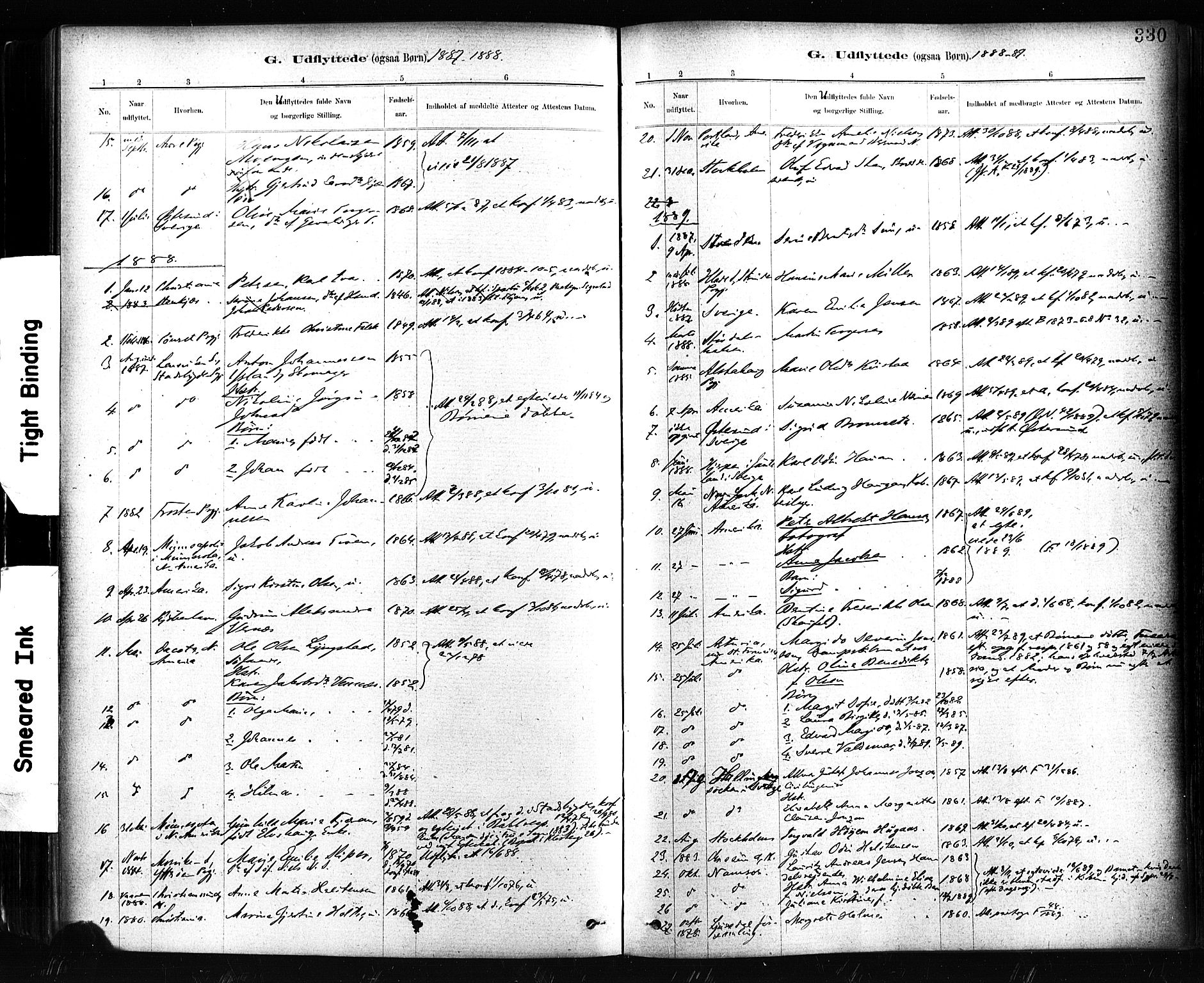 Ministerialprotokoller, klokkerbøker og fødselsregistre - Sør-Trøndelag, AV/SAT-A-1456/604/L0189: Parish register (official) no. 604A10, 1878-1892, p. 330