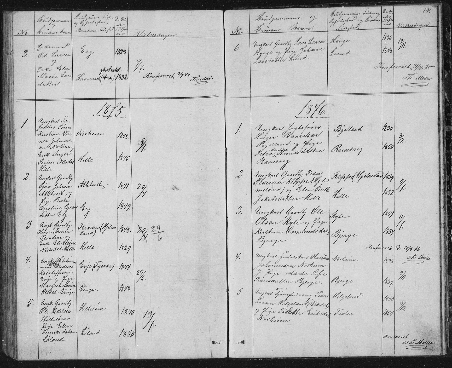 Nedstrand sokneprestkontor, AV/SAST-A-101841/01/V: Parish register (copy) no. B 2, 1848-1933, p. 195