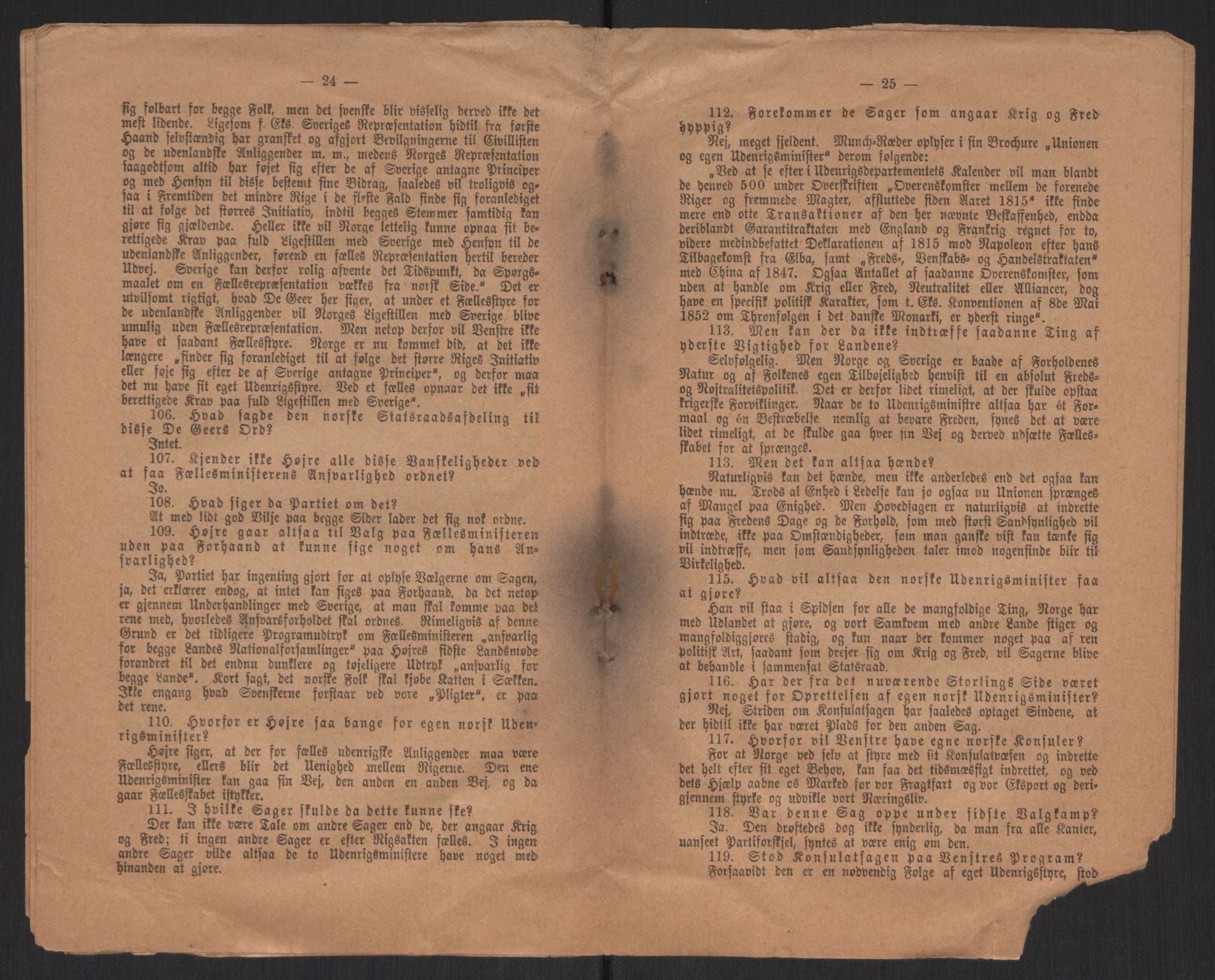 Venstres Hovedorganisasjon, RA/PA-0876/X/L0001: De eldste skrifter, 1860-1936, p. 615