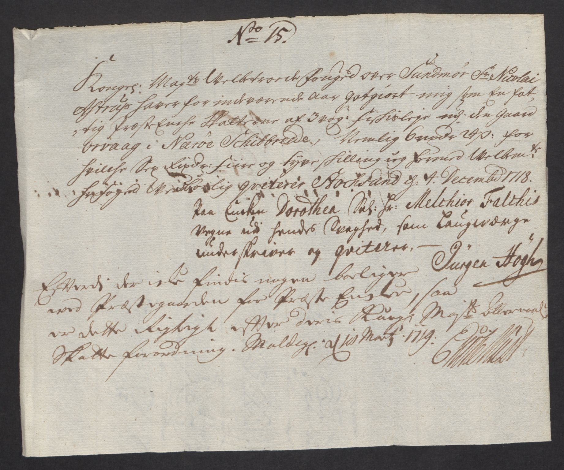 Rentekammeret inntil 1814, Reviderte regnskaper, Fogderegnskap, AV/RA-EA-4092/R54/L3570: Fogderegnskap Sunnmøre, 1718, p. 145