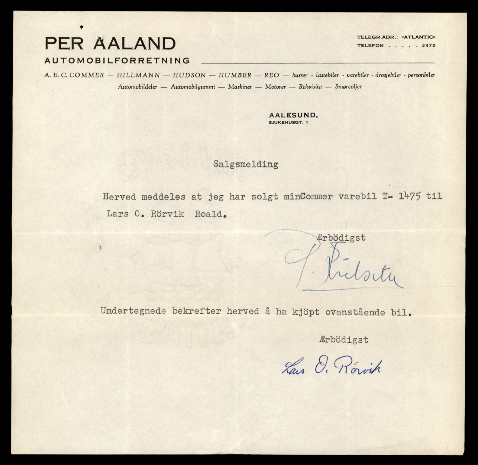 Møre og Romsdal vegkontor - Ålesund trafikkstasjon, SAT/A-4099/F/Fe/L0013: Registreringskort for kjøretøy T 1451 - T 1564, 1927-1998, p. 443