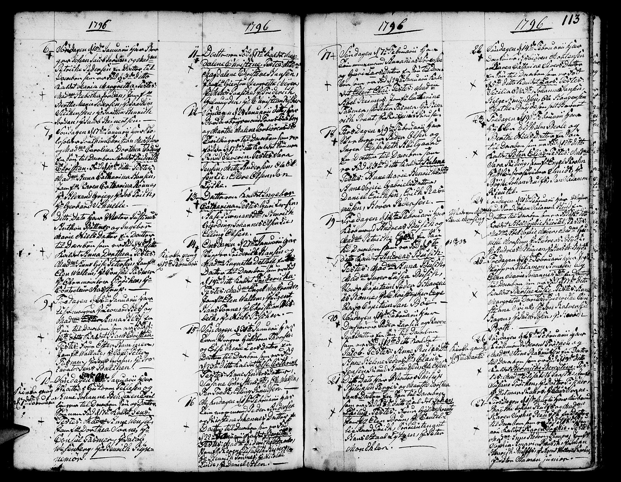 Nykirken Sokneprestembete, SAB/A-77101/H/Haa/L0005: Parish register (official) no. A 5, 1775-1808, p. 113