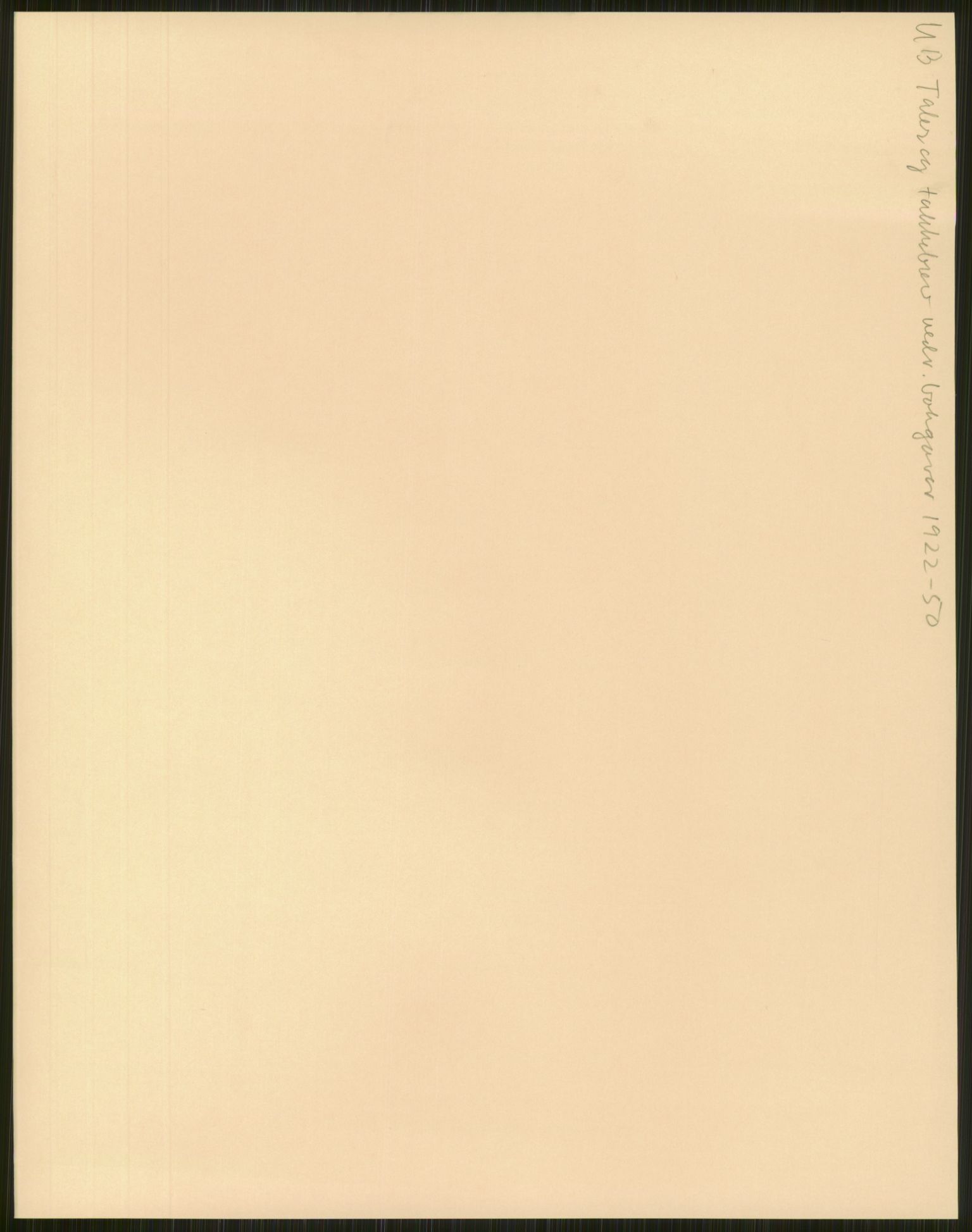 Universitetsbiblioteket i Oslo, AV/RA-S-4102/D/De/L0002: --, 1918-1950, p. 1265