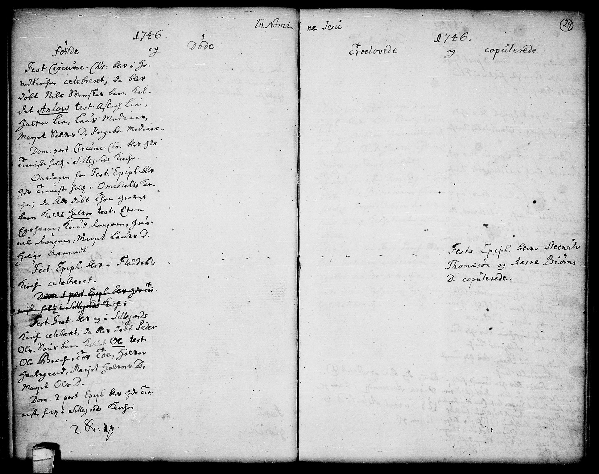 Seljord kirkebøker, SAKO/A-20/F/Fa/L0006: Parish register (official) no. I 6, 1744-1755, p. 29