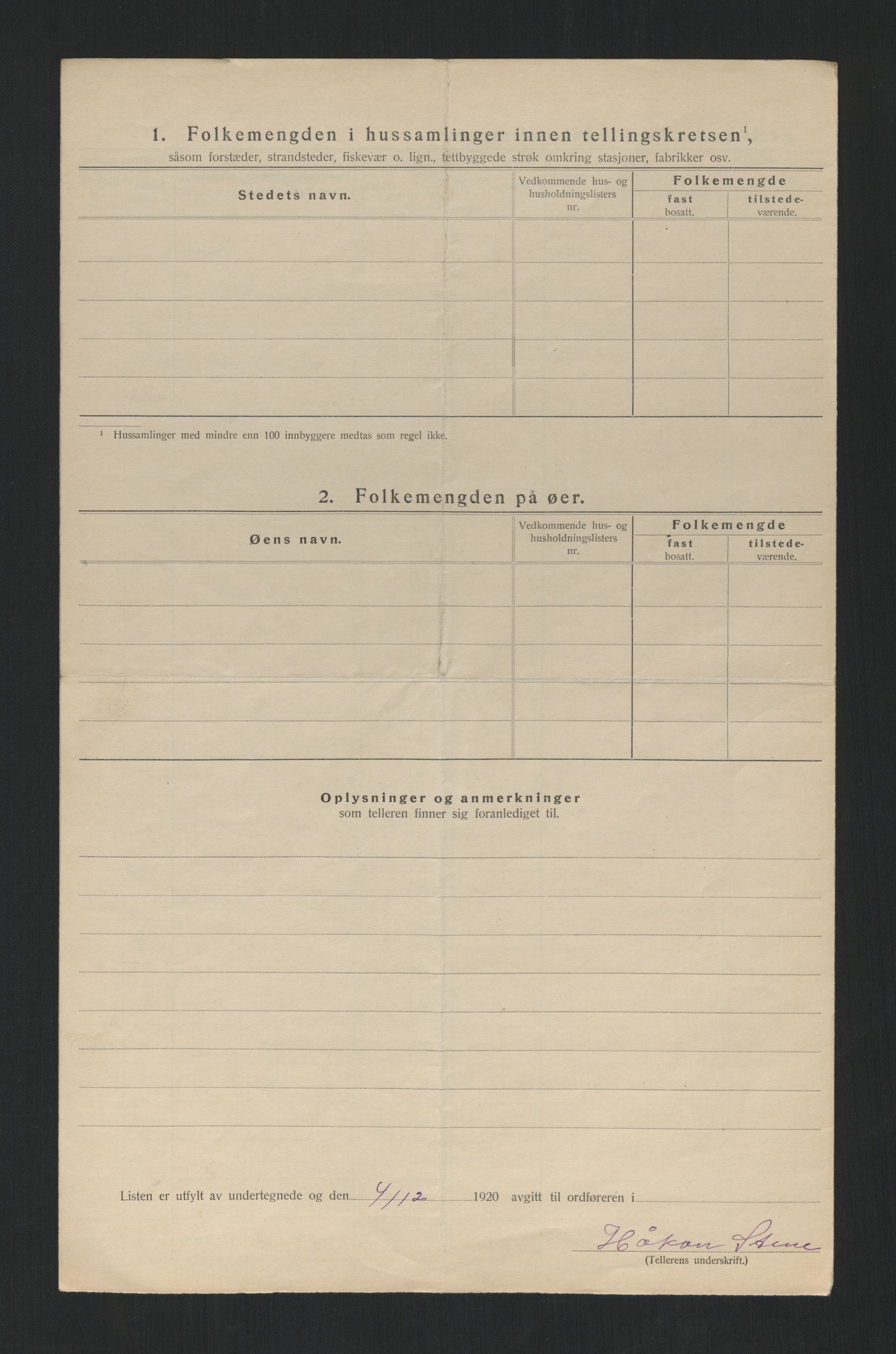 SAT, 1920 census for Nærøy, 1920, p. 31