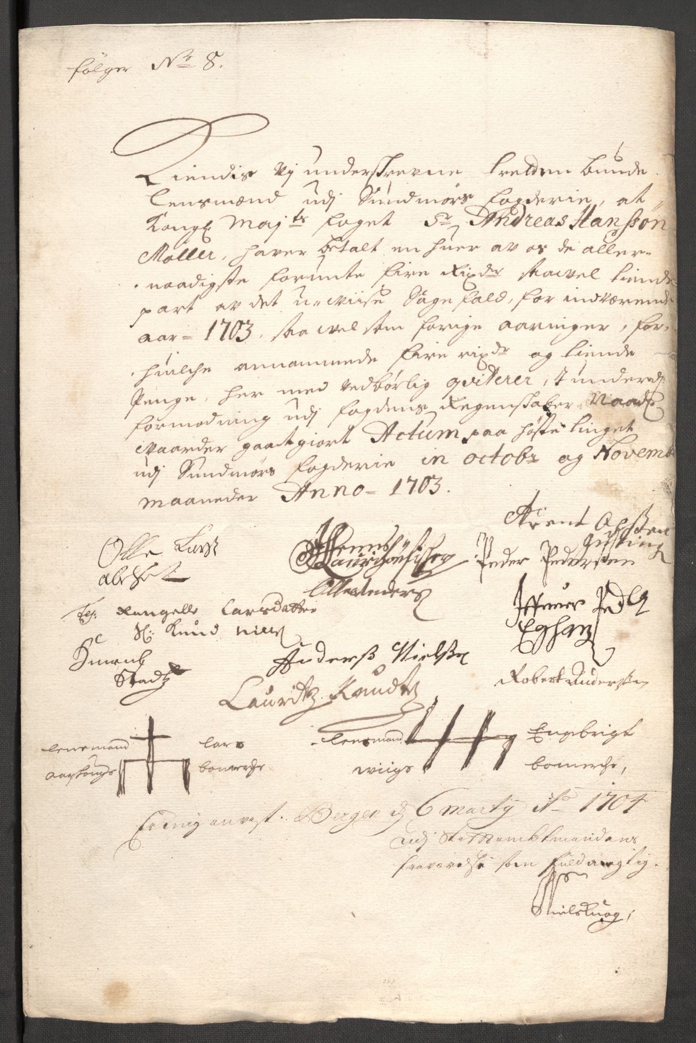 Rentekammeret inntil 1814, Reviderte regnskaper, Fogderegnskap, RA/EA-4092/R54/L3559: Fogderegnskap Sunnmøre, 1702-1703, p. 365