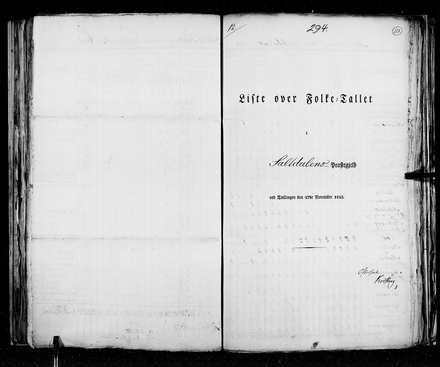 RA, Census 1825, vol. 18: Nordland amt, 1825, p. 117