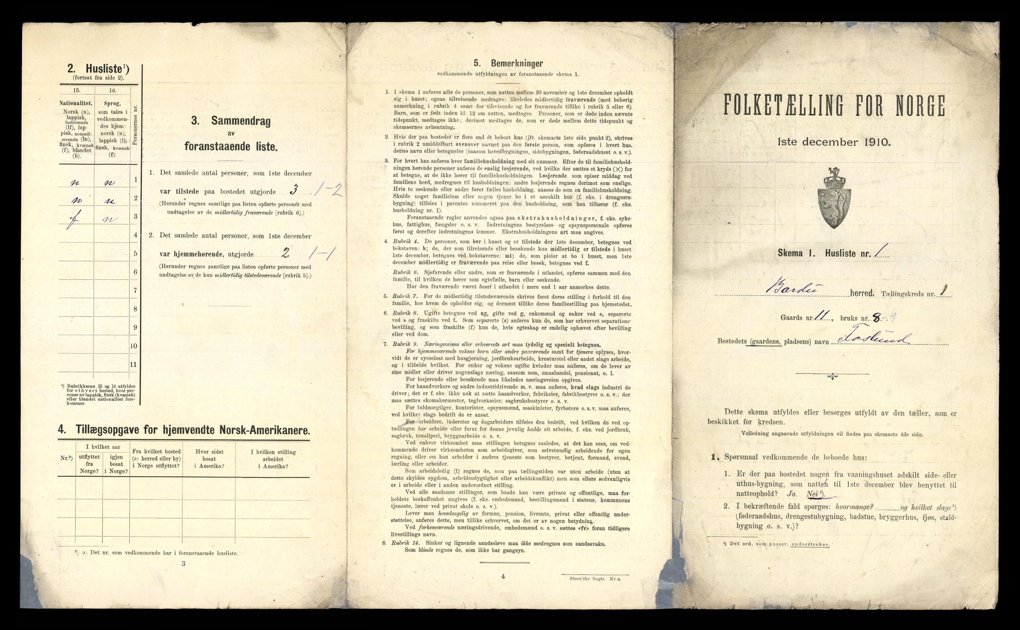 RA, 1910 census for Bardu, 1910, p. 36