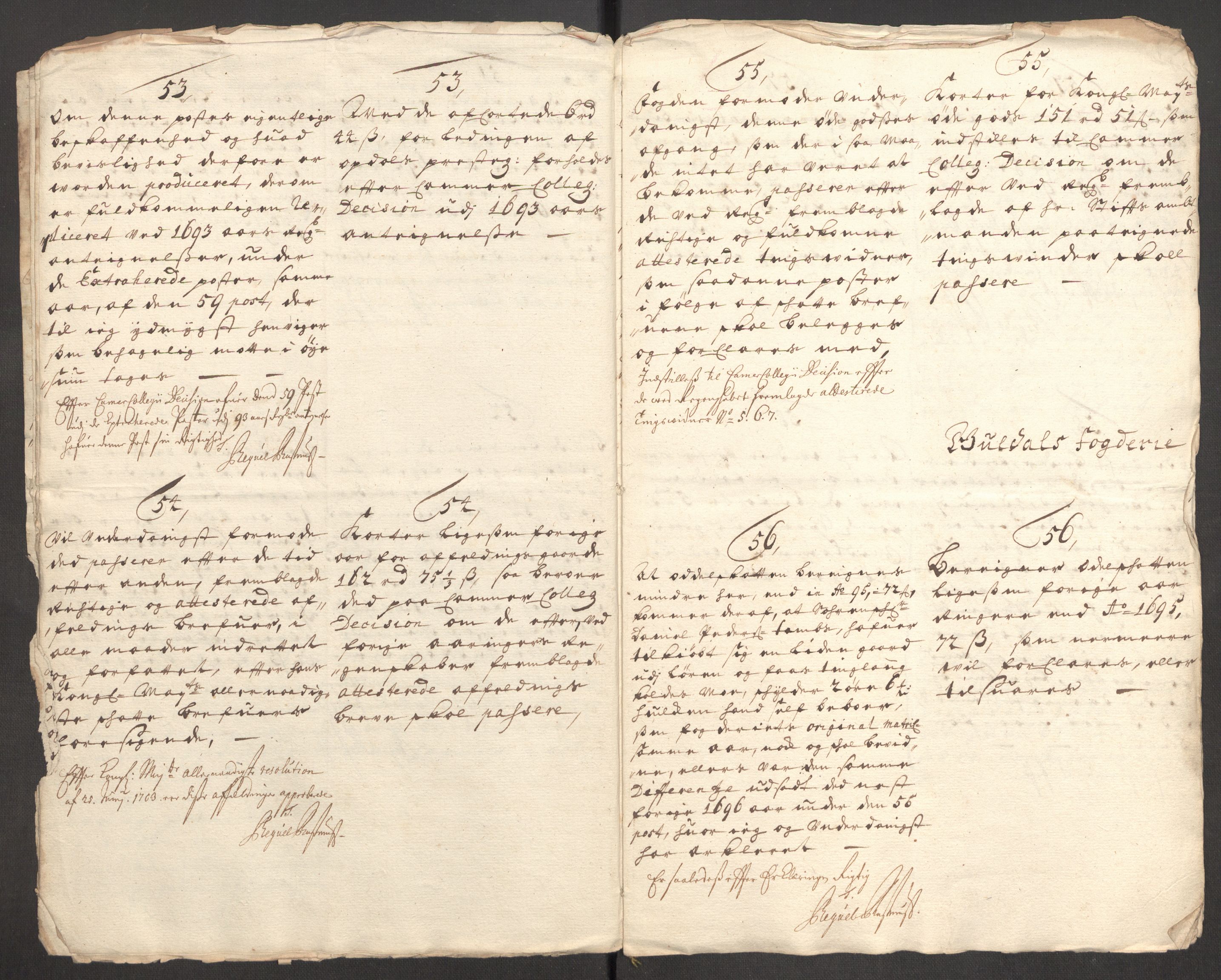 Rentekammeret inntil 1814, Reviderte regnskaper, Fogderegnskap, AV/RA-EA-4092/R60/L3947: Fogderegnskap Orkdal og Gauldal, 1697, p. 229