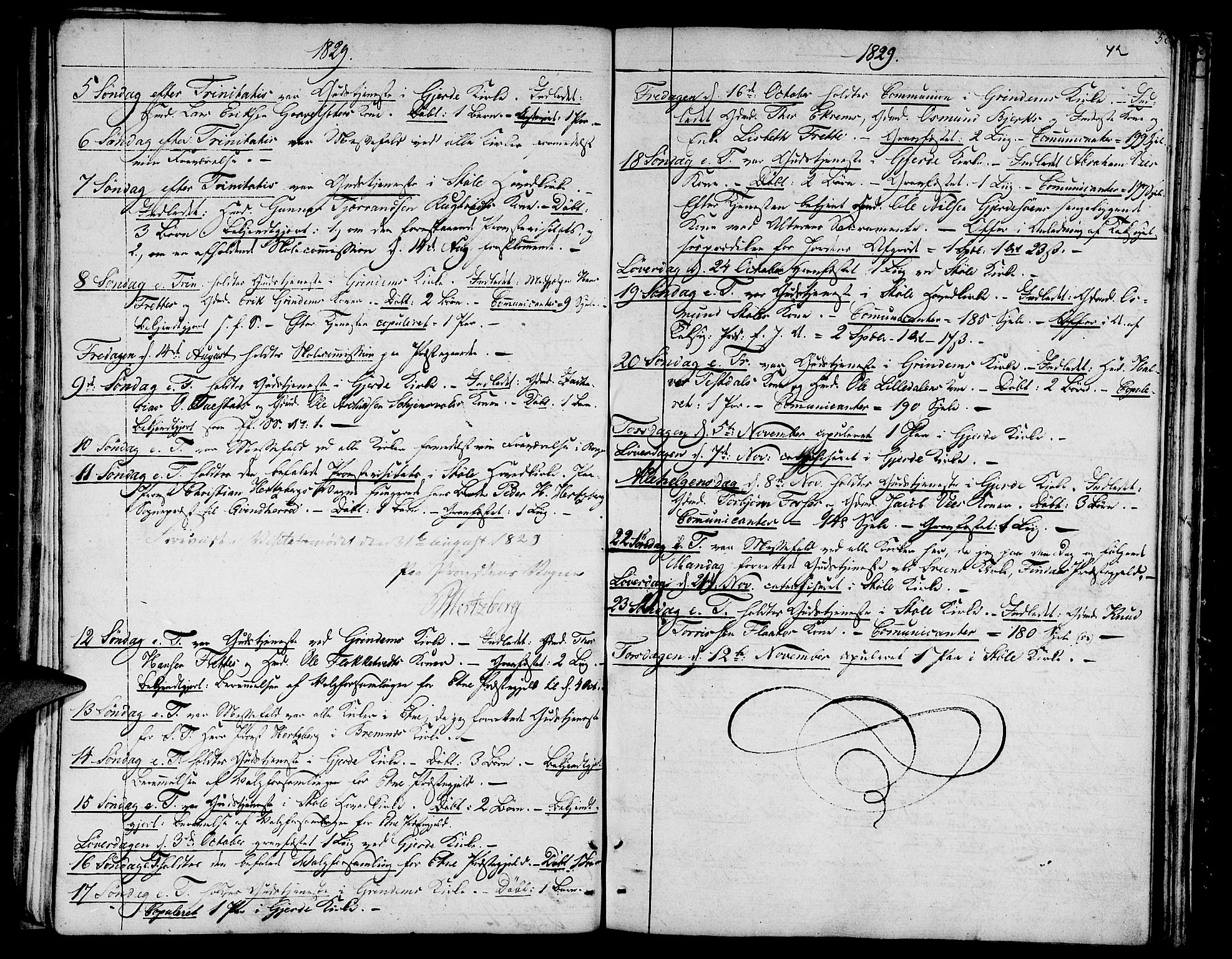 Etne sokneprestembete, AV/SAB-A-75001/H/Haa: Parish register (official) no. A 5, 1808-1817, p. 42