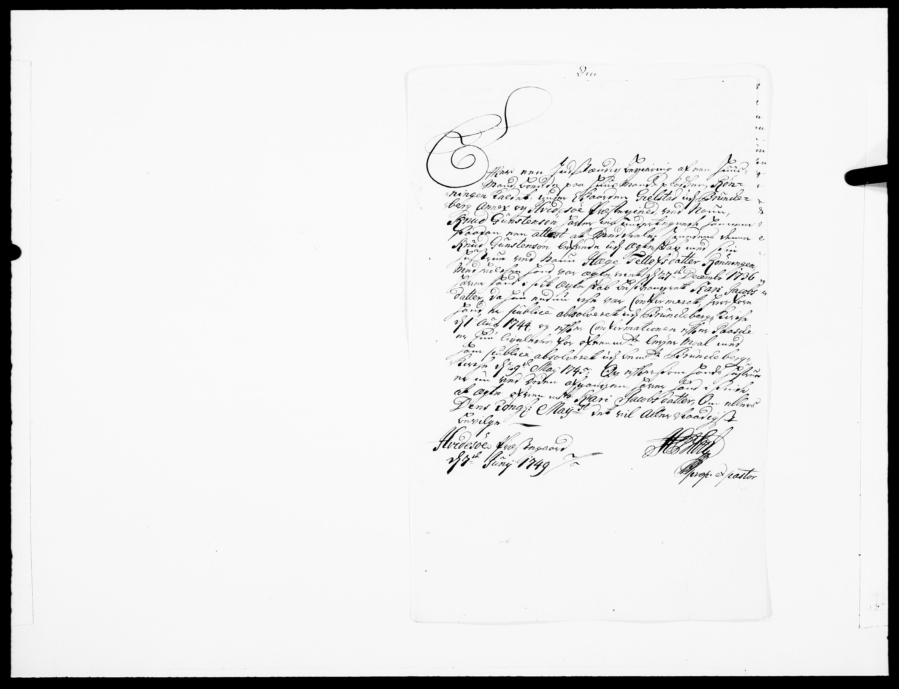 Danske Kanselli 1572-1799, AV/RA-EA-3023/F/Fc/Fcc/Fcca/L0155: Norske innlegg 1572-1799, 1750, p. 264