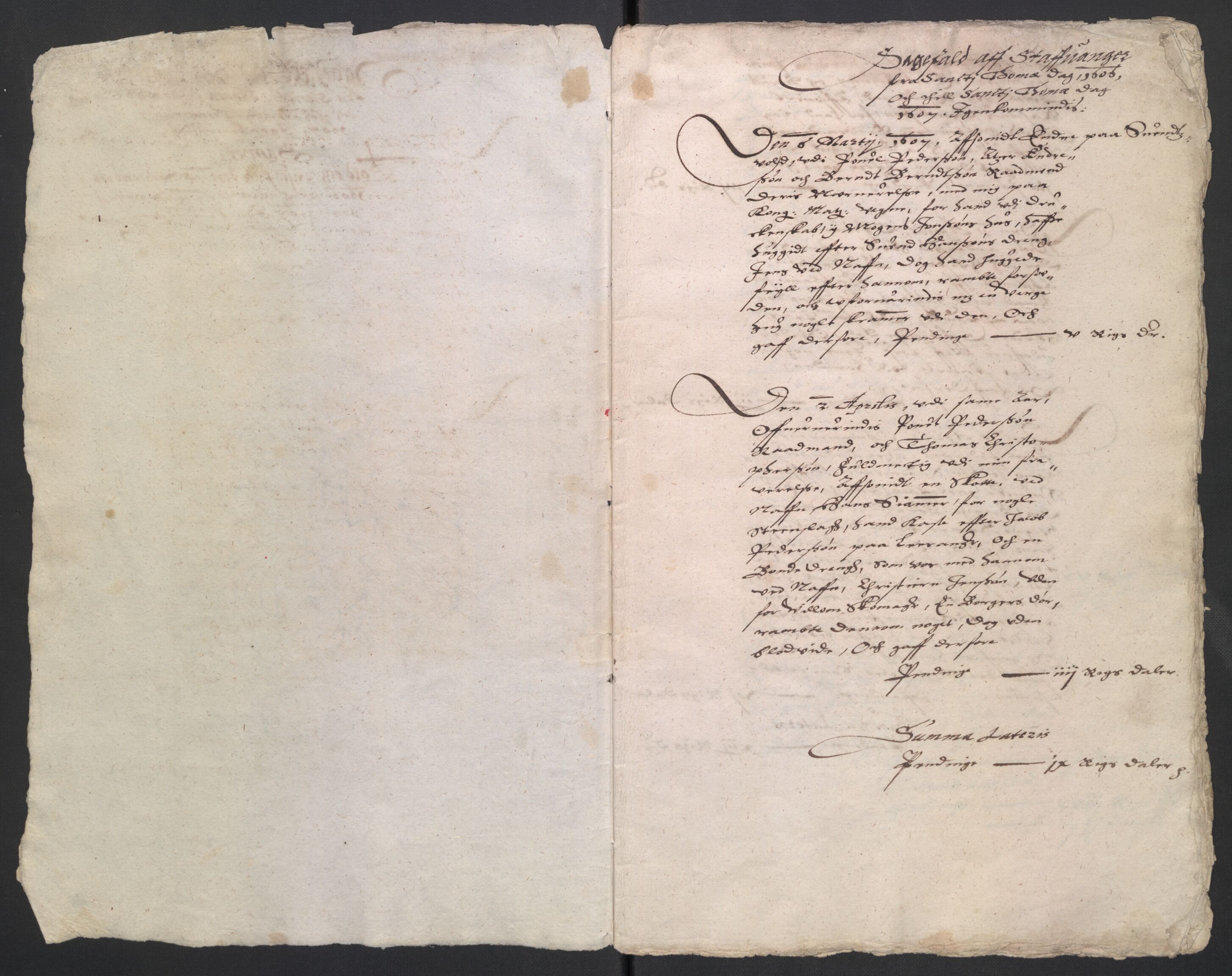 Rentekammeret inntil 1814, Reviderte regnskaper, Byregnskaper, AV/RA-EA-4066/R/Ro/L0297: [O1] By- og tollregnskap, 1602-1624, p. 75