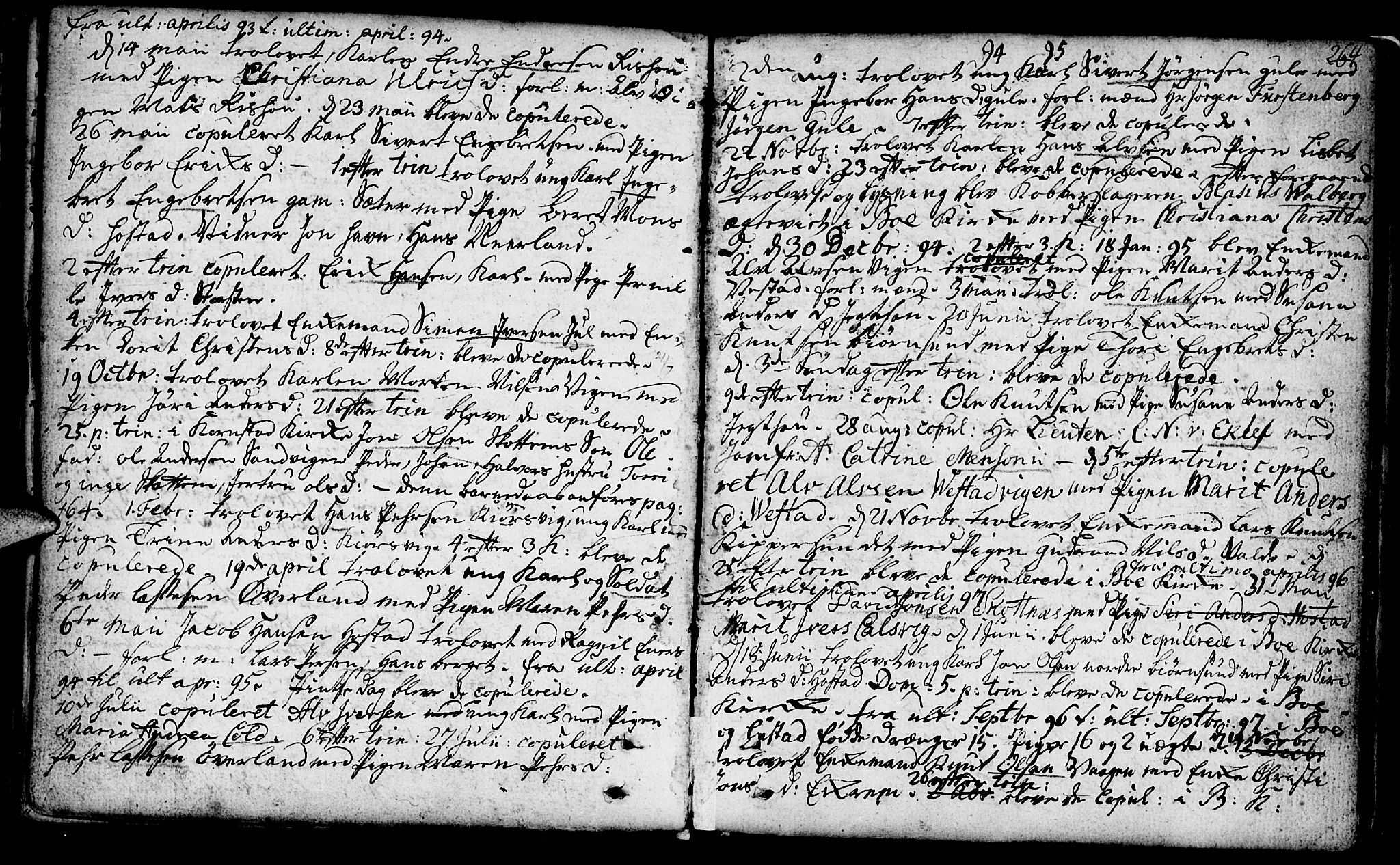 Ministerialprotokoller, klokkerbøker og fødselsregistre - Møre og Romsdal, AV/SAT-A-1454/566/L0761: Parish register (official) no. 566A02 /1, 1767-1817, p. 264